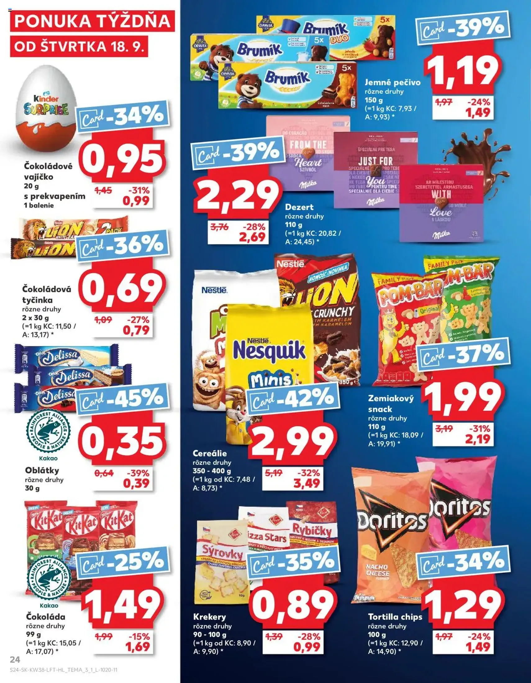 Kaufland SK Bratislava-Devínska Nová Ves - 2025.09.18. érvényes szórólap 24 oldal 76 oldalból