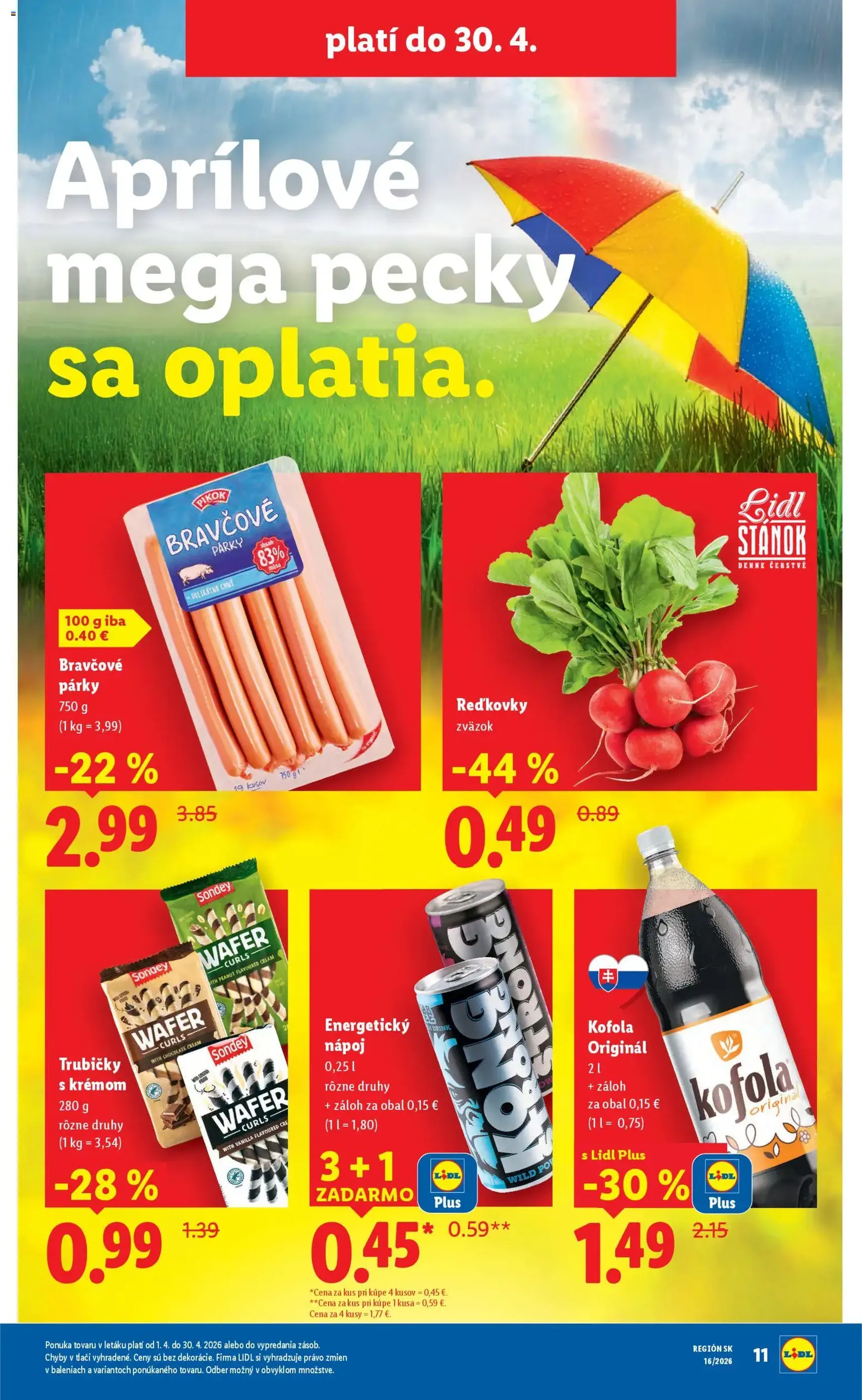 Lidl leták - platný leták od 13.04.2026 strana 11 z 89