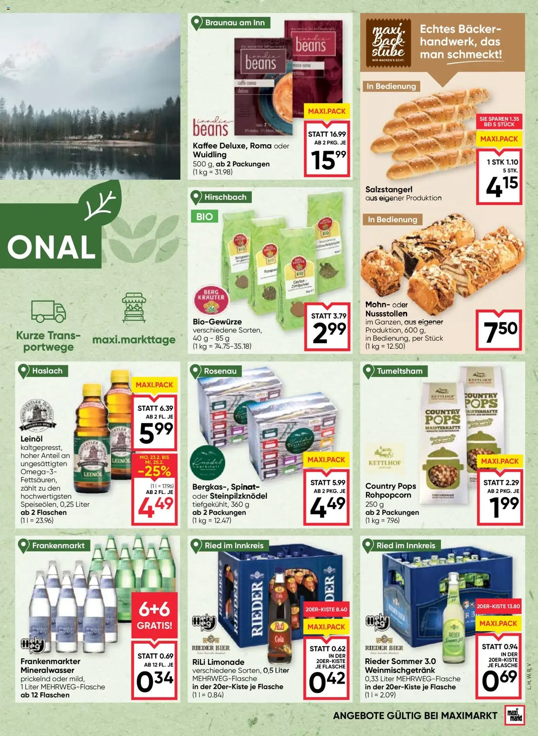 Maximarkt Flugblatt - Gültiger Prospekt ab 19.02.2026, Seite 5 von insgesamt 24