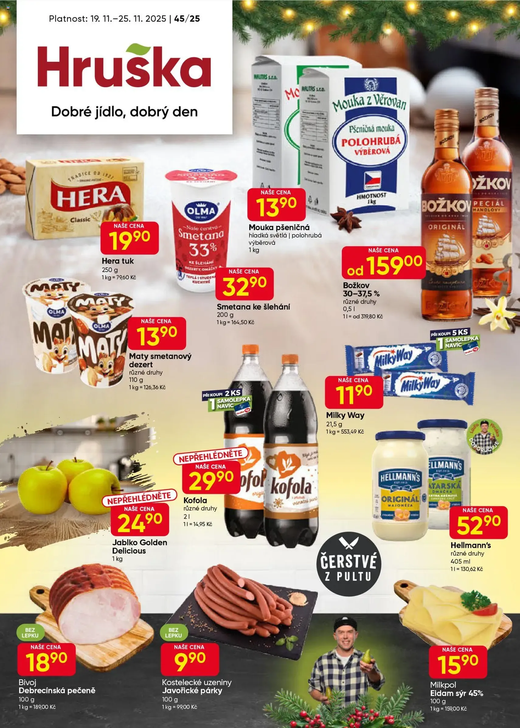 Hruška leták - platný leták od 19.11.2025 strana 1 z 12
