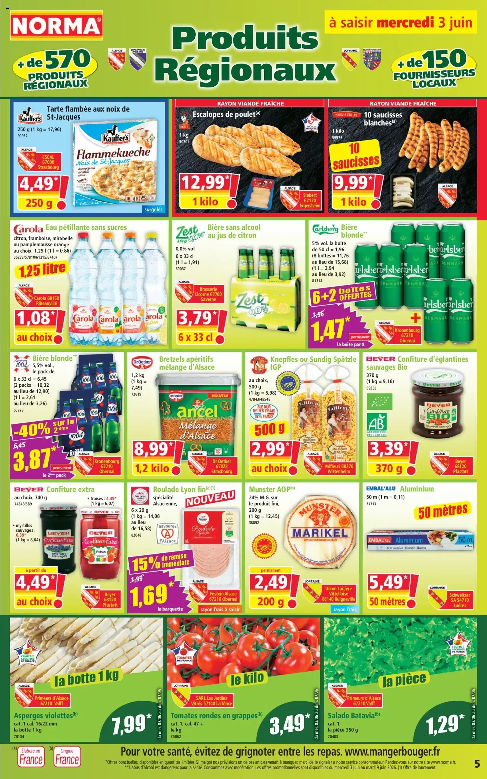 Norma catalogue - brochure valable à partir du 03/06/2026, page 5 sur 12
