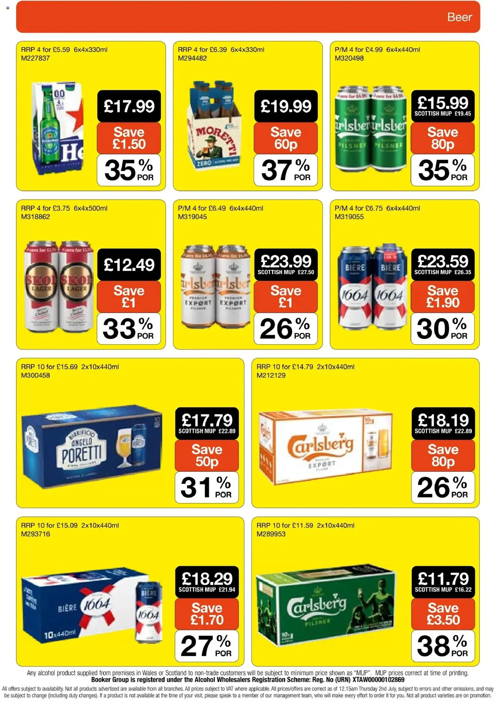 Booker Wholesale - Offers - valid flyer from 22/07/2026, page 21 of 24