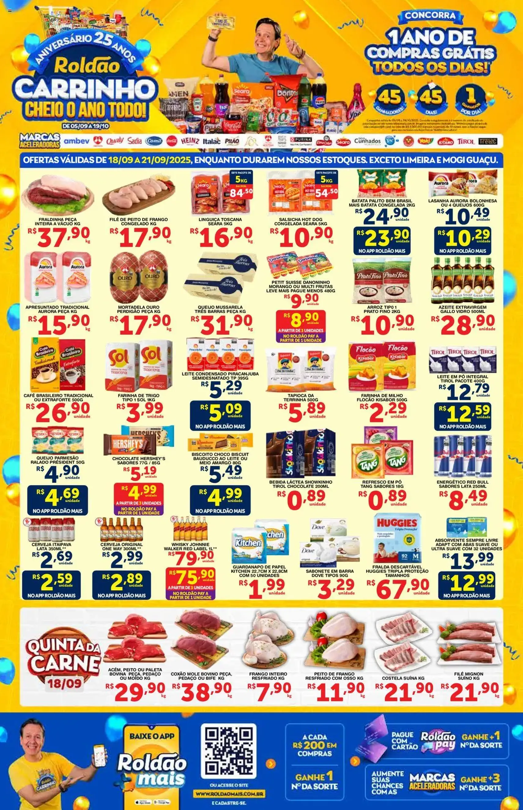 Roldão - Ofertas Fim de Semana Arrasador - folheto válido a partir de 18/09/2025 página 1 de 2