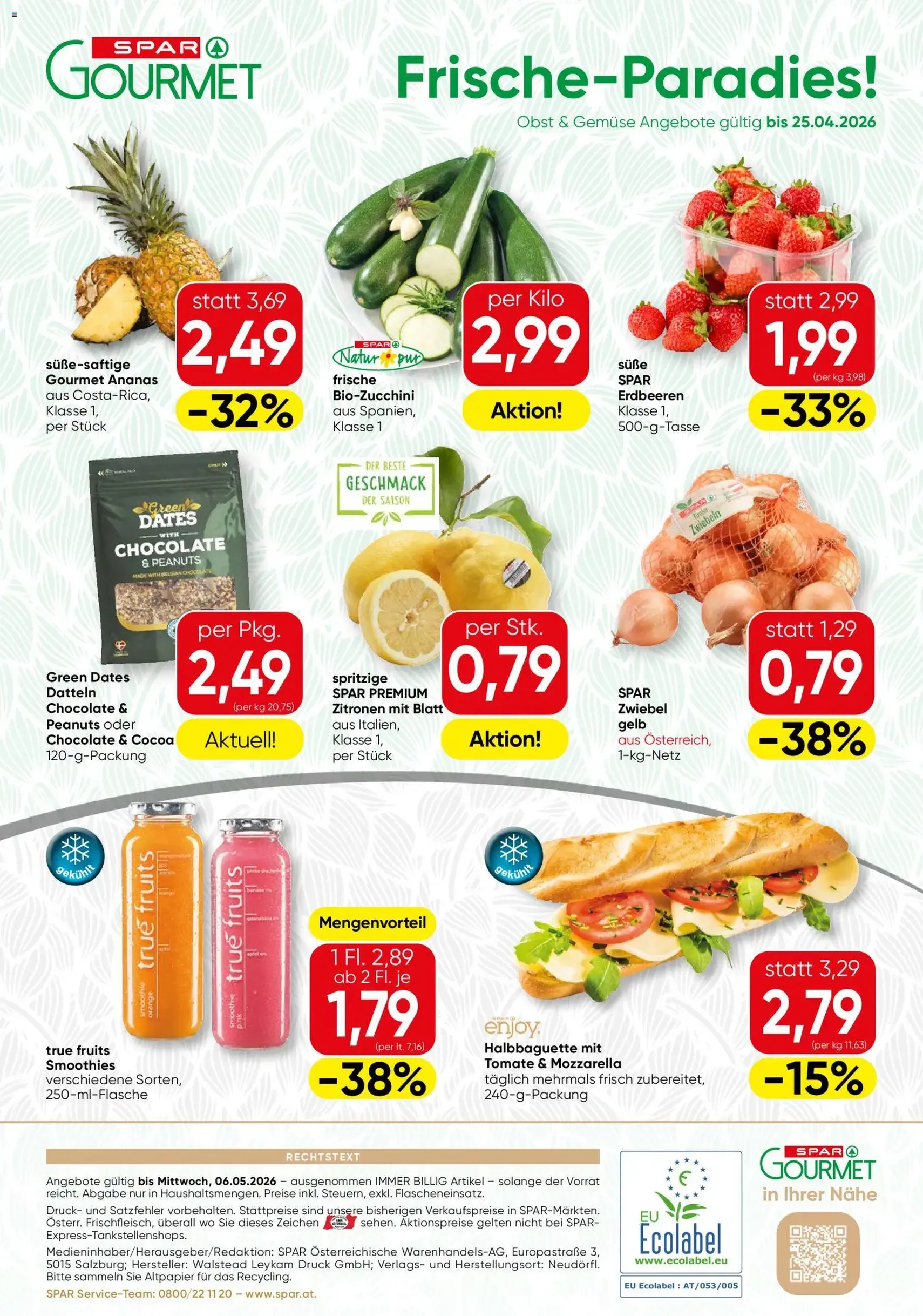 SPAR Gourmet Flugblatt - Gültiger Prospekt ab 23.04.2026, Seite 12 von insgesamt 12