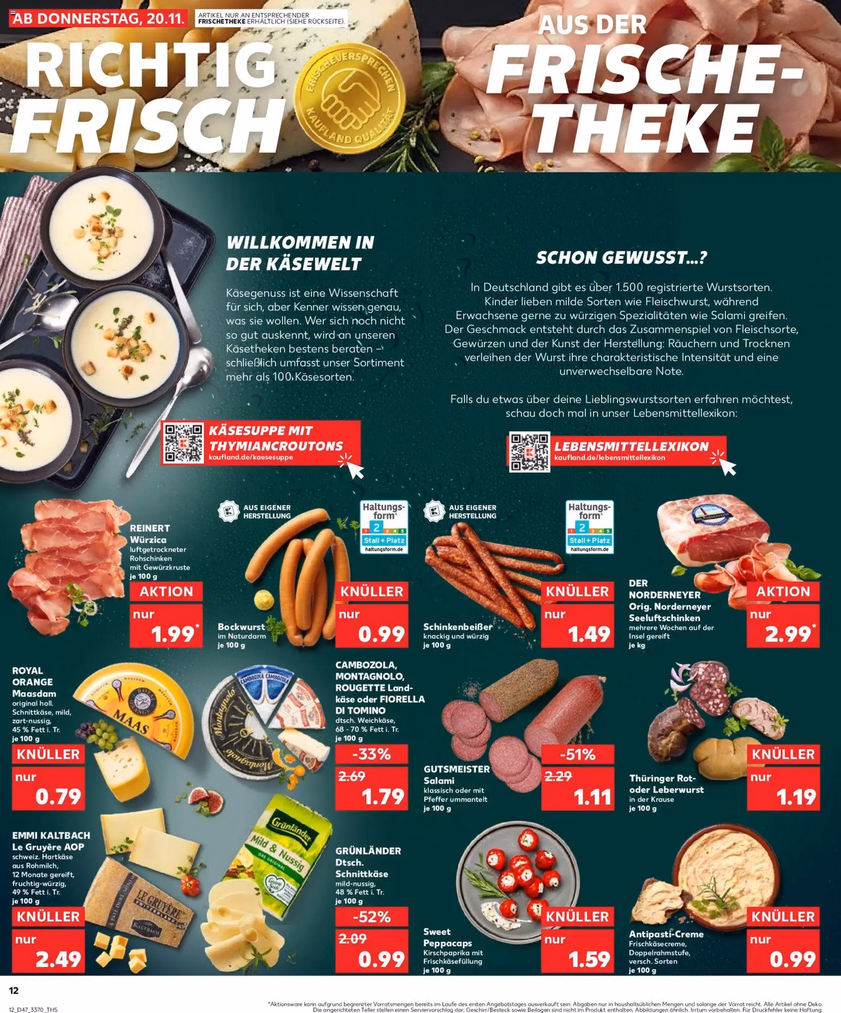 Kaufland Prospekt - Gültiger Prospekt ab 20.11.2025, Seite 12 von insgesamt 28
