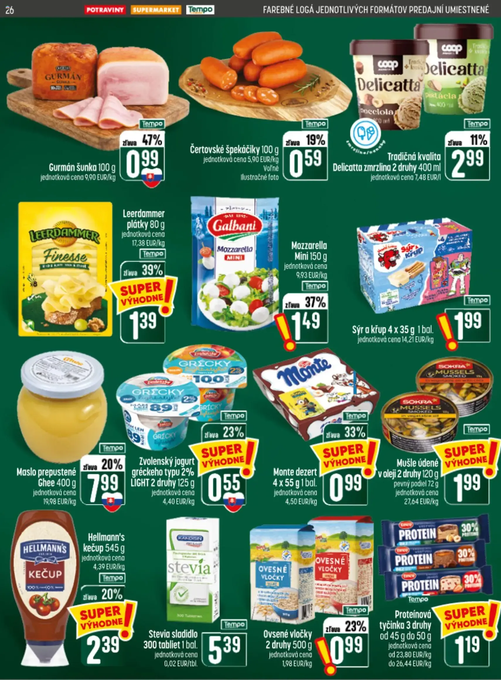 COOP Jednota leták - platný leták od 24.09.2026 strana 26 z 28