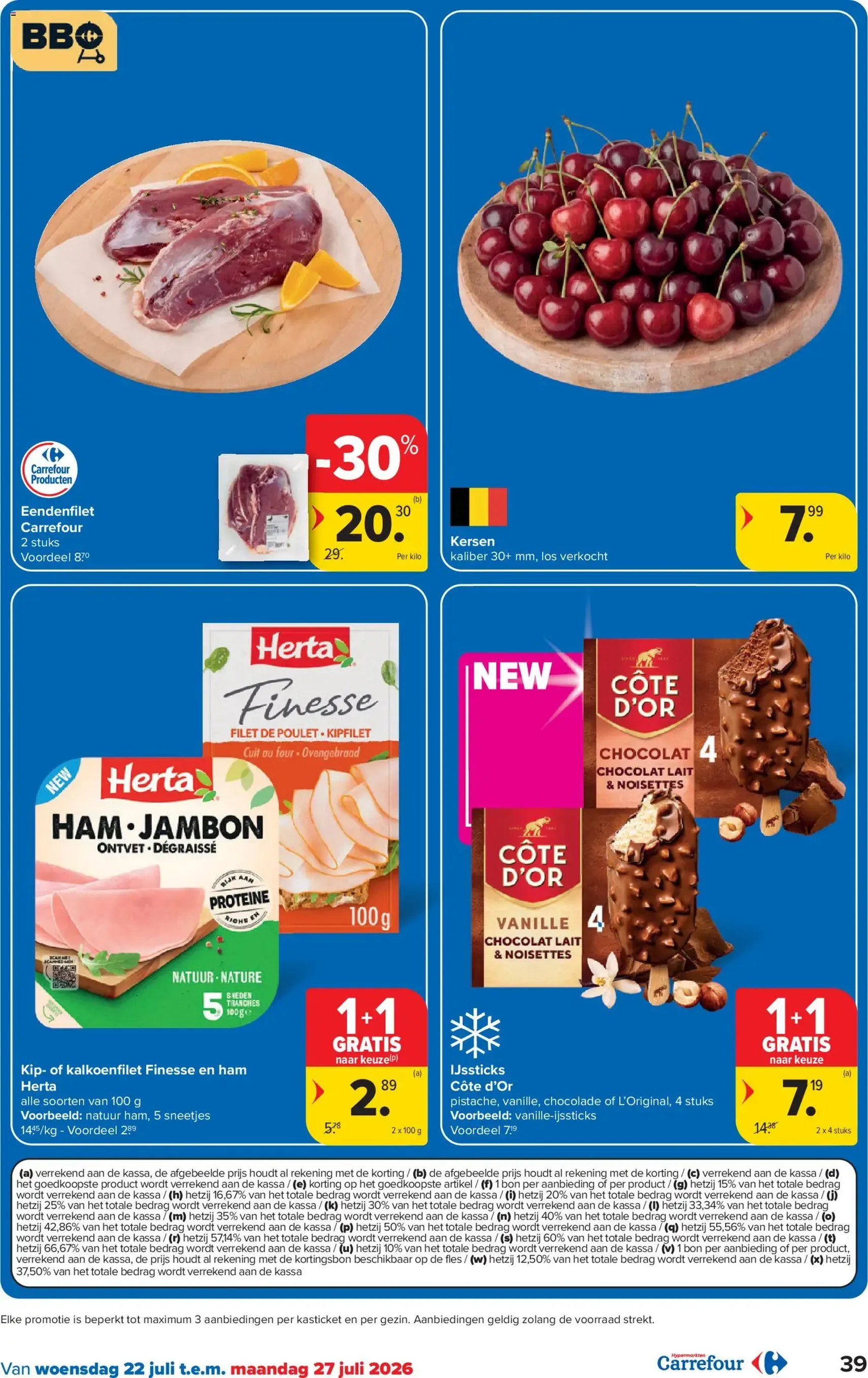 Carrefour folder week 30 - geldige folder vanaf 22/07/2026 pagina 39 van 40