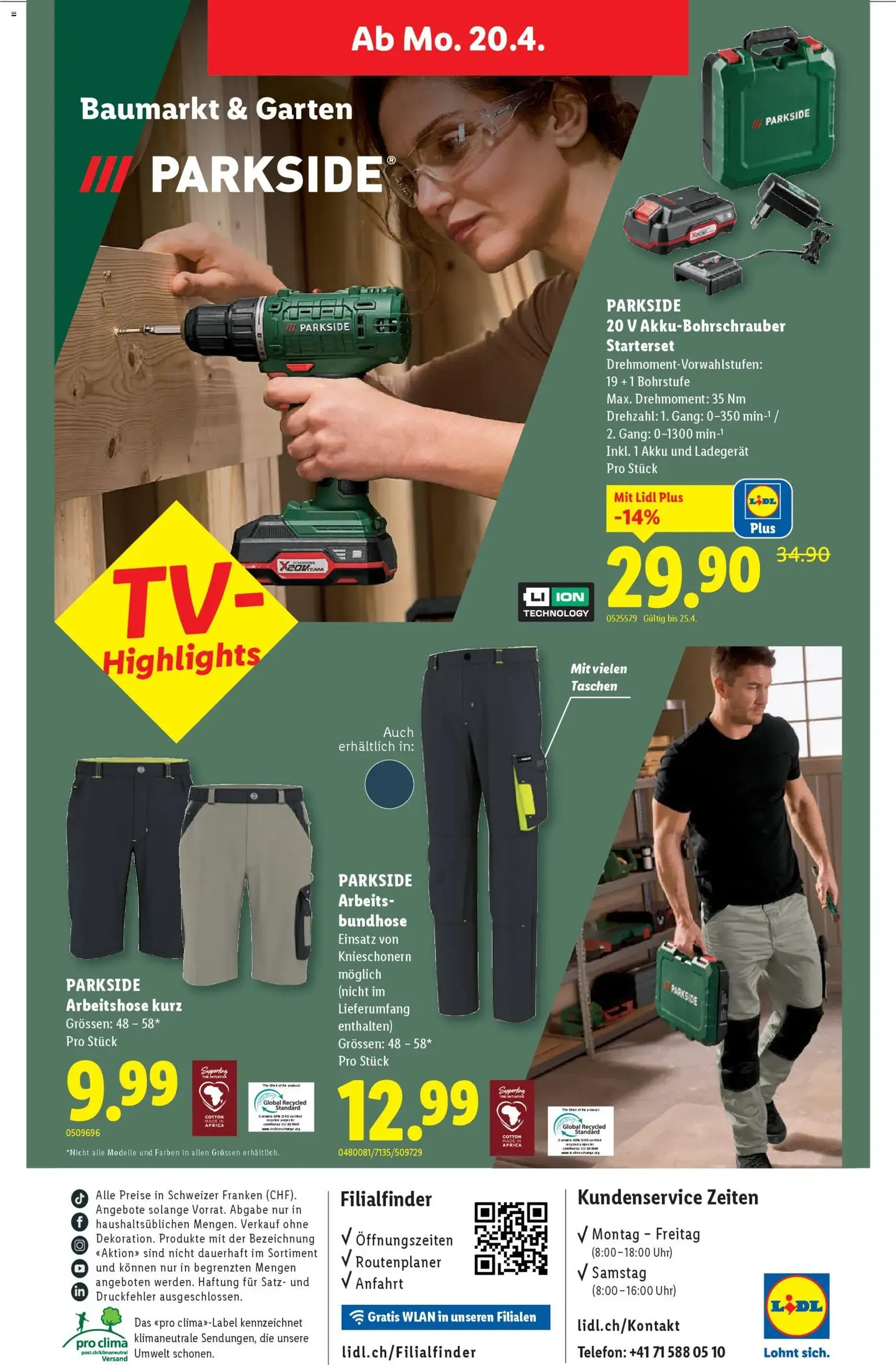 Lidl aktionen - Gültiger Prospekt ab 16.04.2026, Seite 32 von insgesamt 32