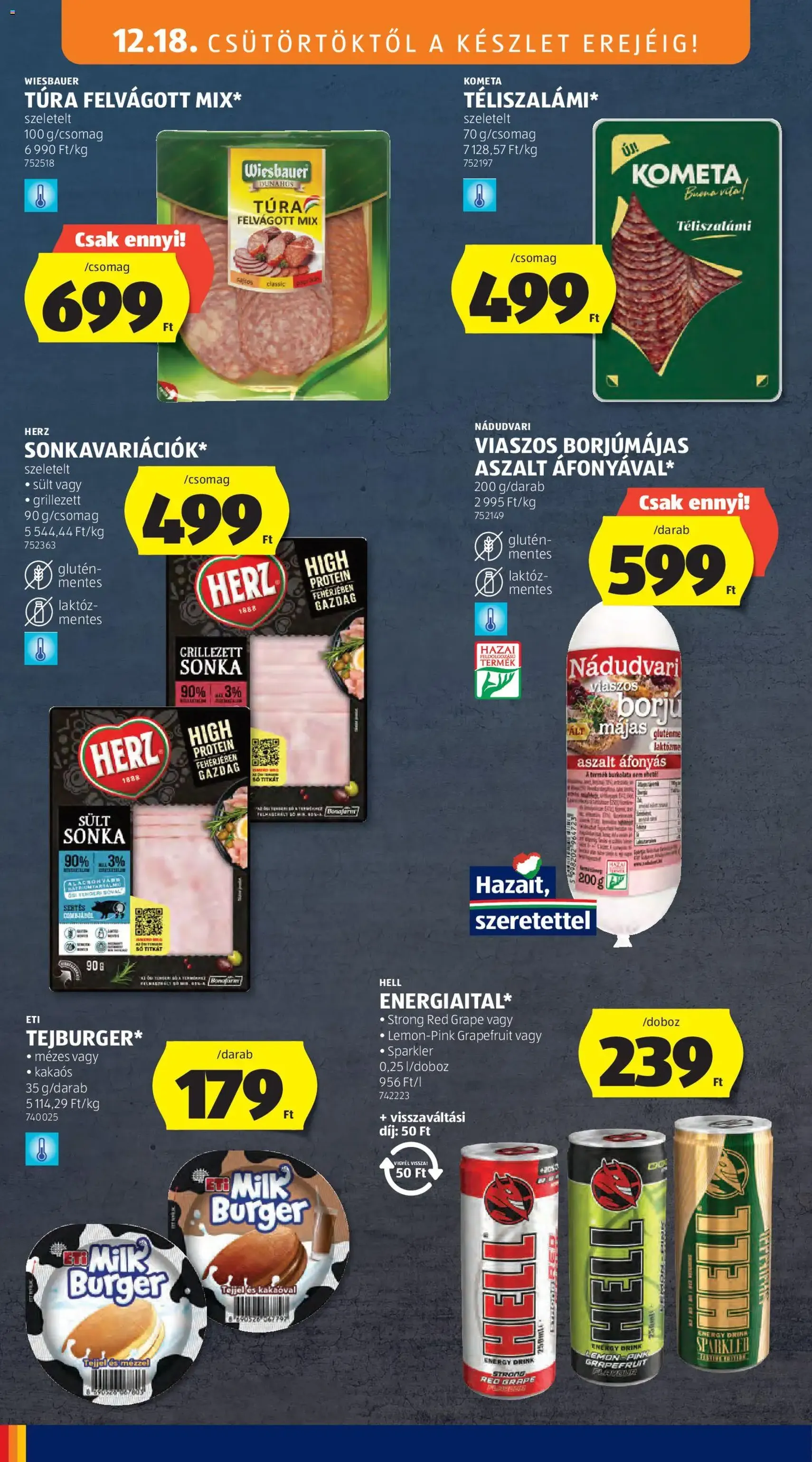 Aldi Akciós újság - 2025.12.18. érvényes szórólap 20 oldal 58 oldalból