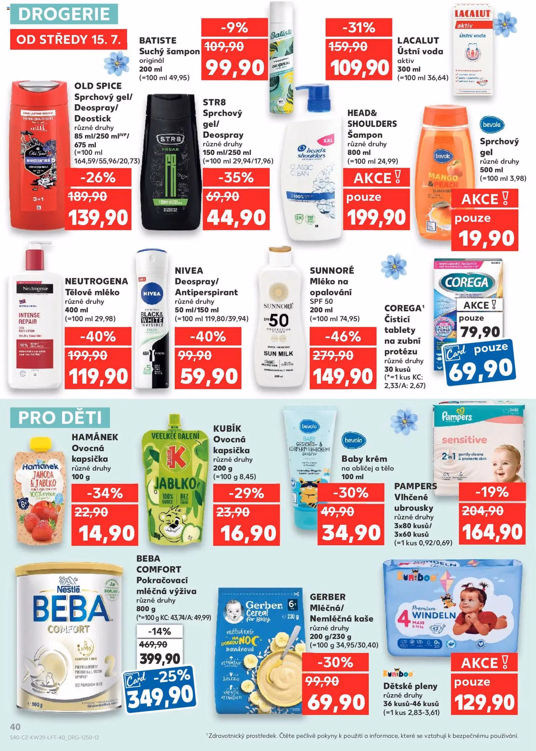 Kaufland leták - platný leták od 15.07.2026 strana 40 z 52