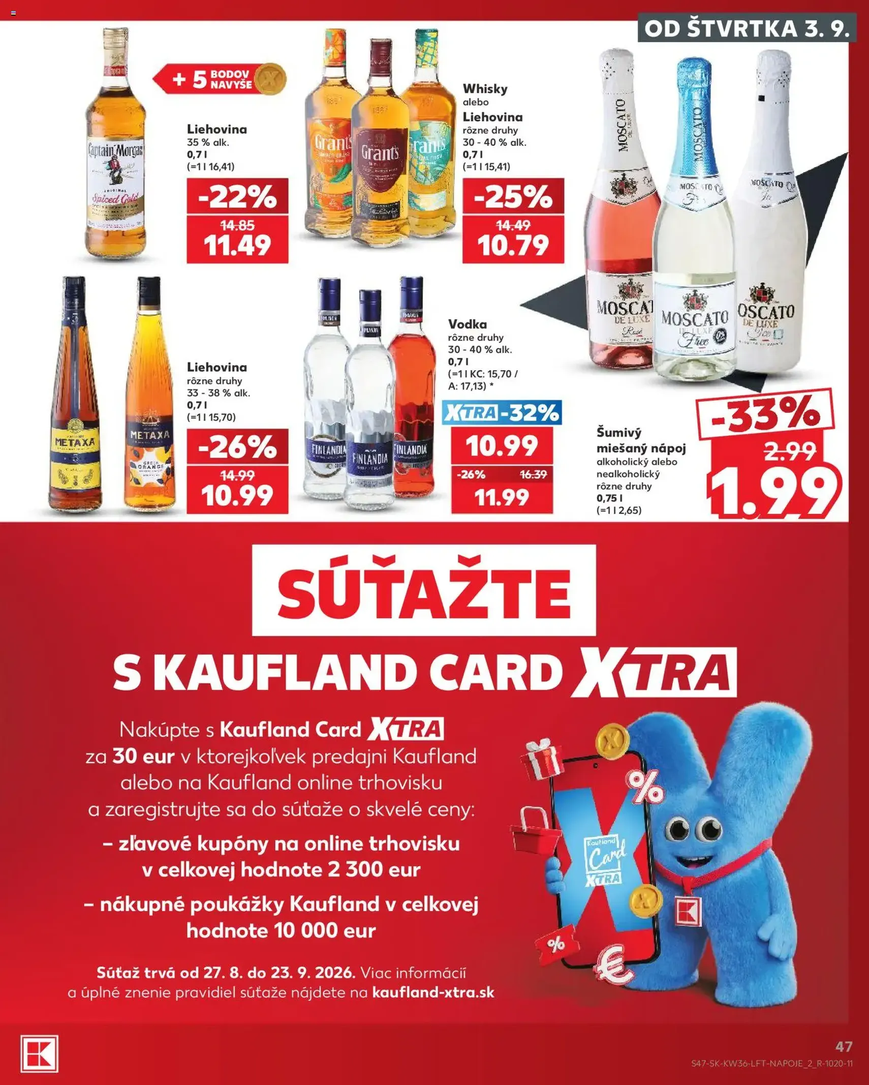 Kaufland leták - platný leták od 03.09.2026 strana 47 z 80