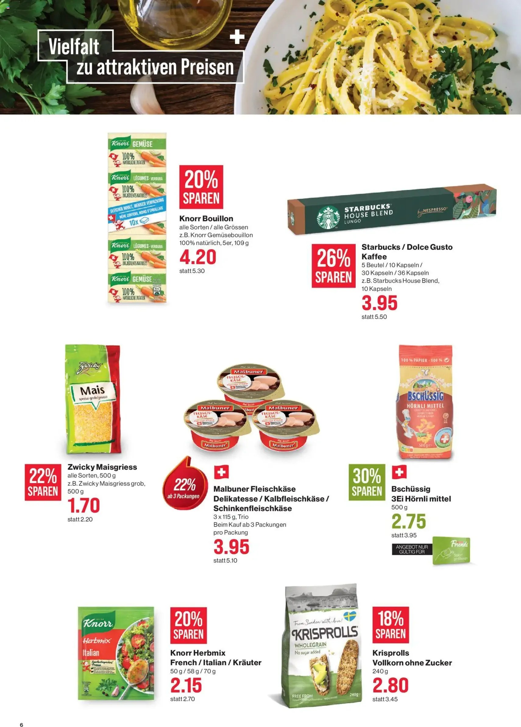 SPAR aktionen - Gültiger Prospekt ab 27.08.2026, Seite 6 von insgesamt 18