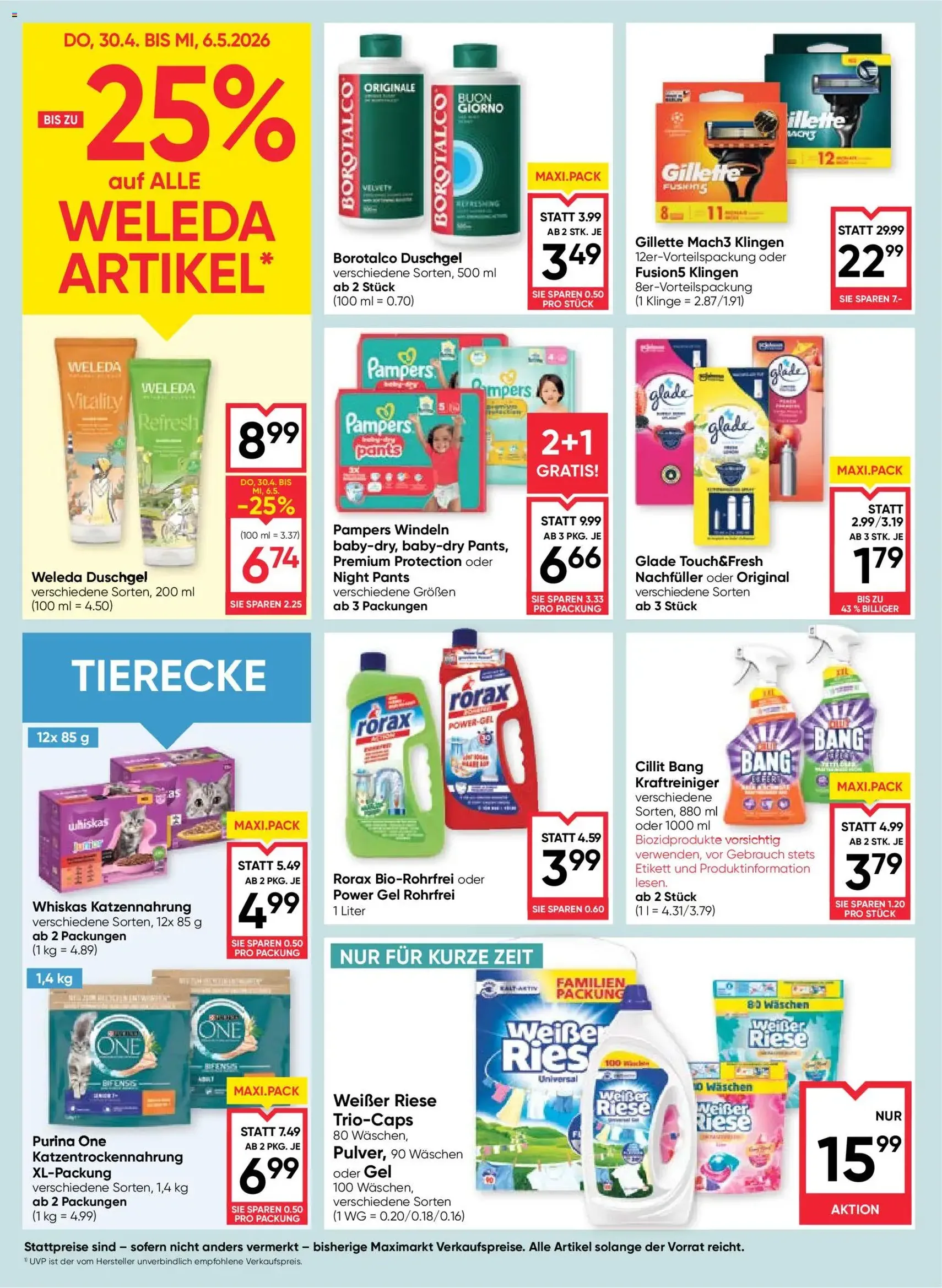Maximarkt Flugblatt - Gültiger Prospekt ab 30.04.2026, Seite 16 von insgesamt 24