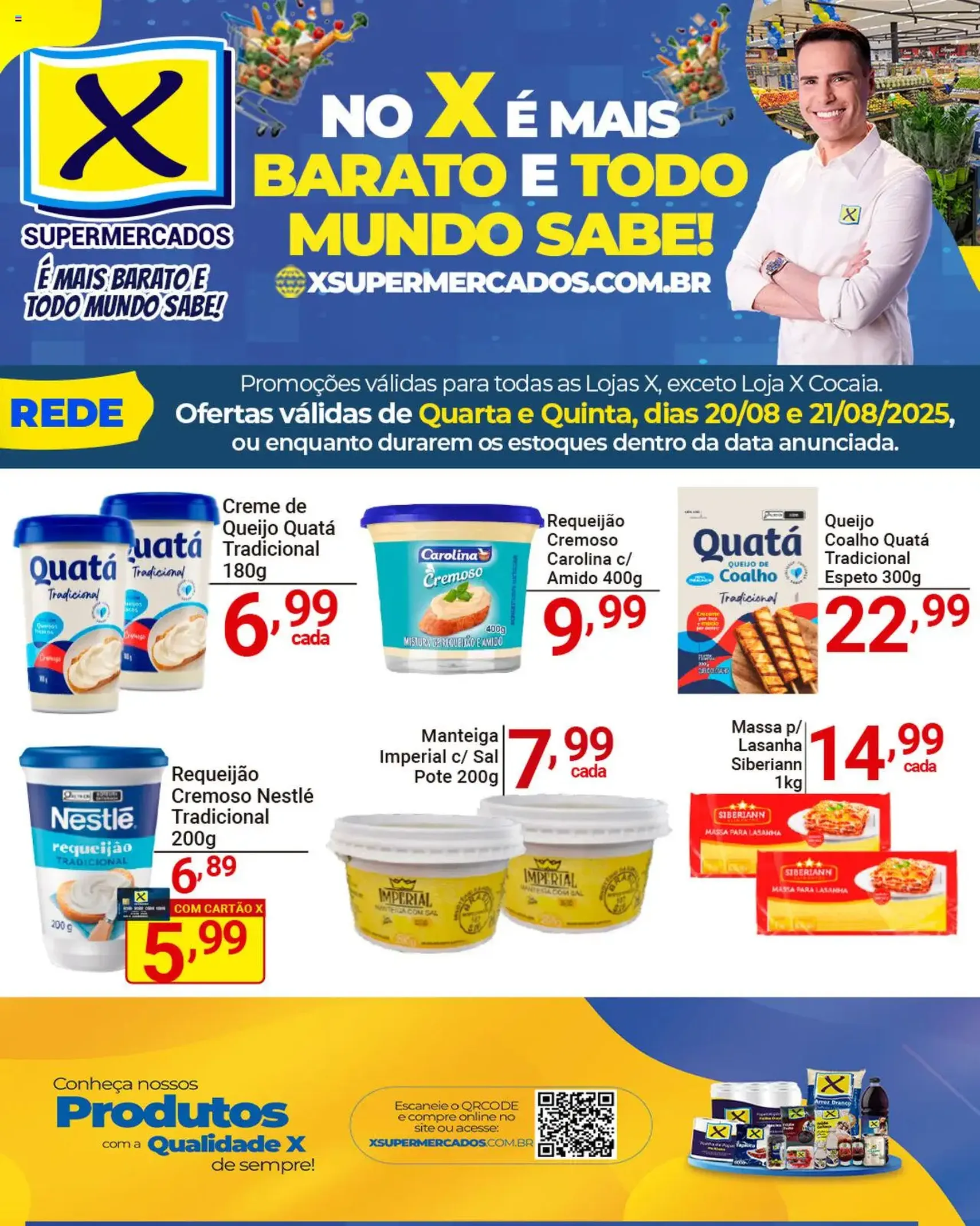 X Supermercados - Ofertas da semana - folheto válido a partir de 20/08/2025 página 6 de 6