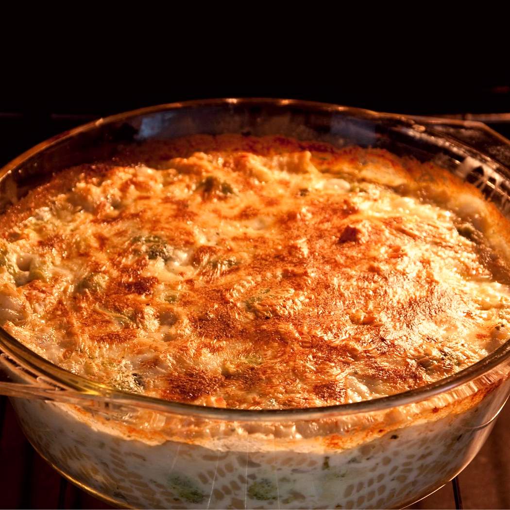 Broccoli al forno con pasta