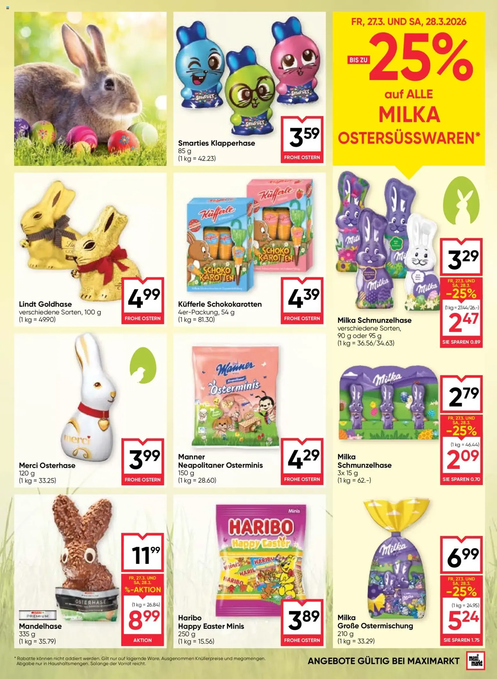 Maximarkt Flugblatt - Gültiger Prospekt ab 26.03.2026, Seite 13 von insgesamt 24