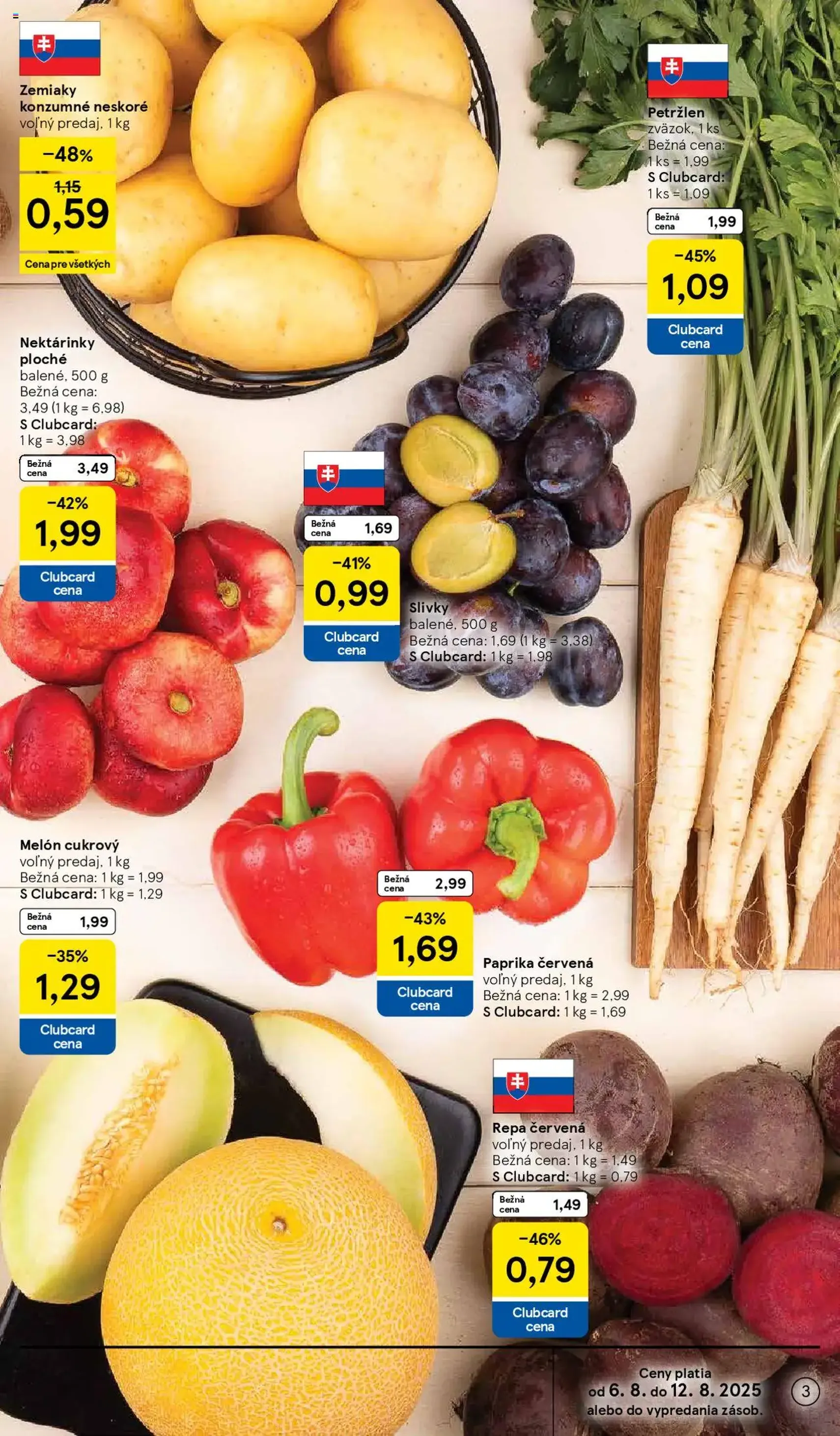 Tesco Hypermarket - leták - platný leták od 06.08.2025 strana 3 z 41 Tesco Hypermarket - leták - platný leták od 06.08.2025 strana 3 z 41