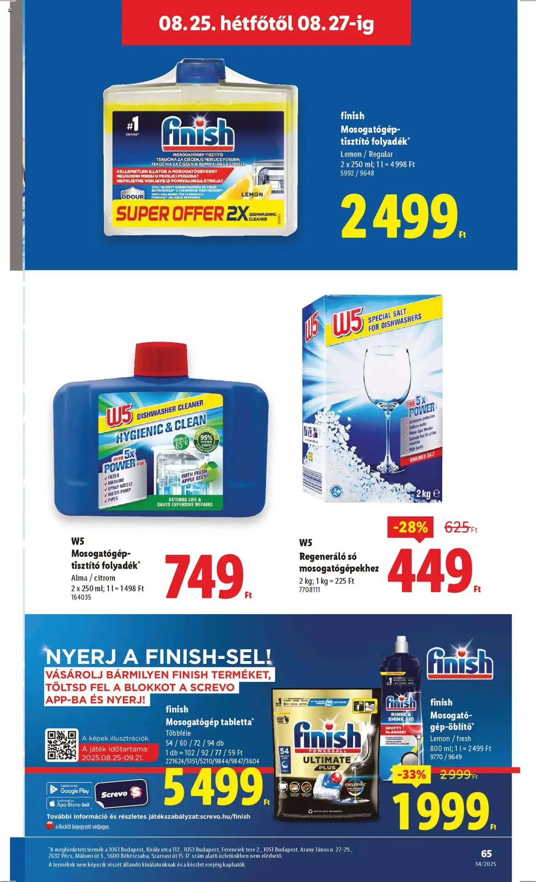 Lidl Akciós újság - 2025.08.21. érvényes szórólap 65 oldal 70 oldalból