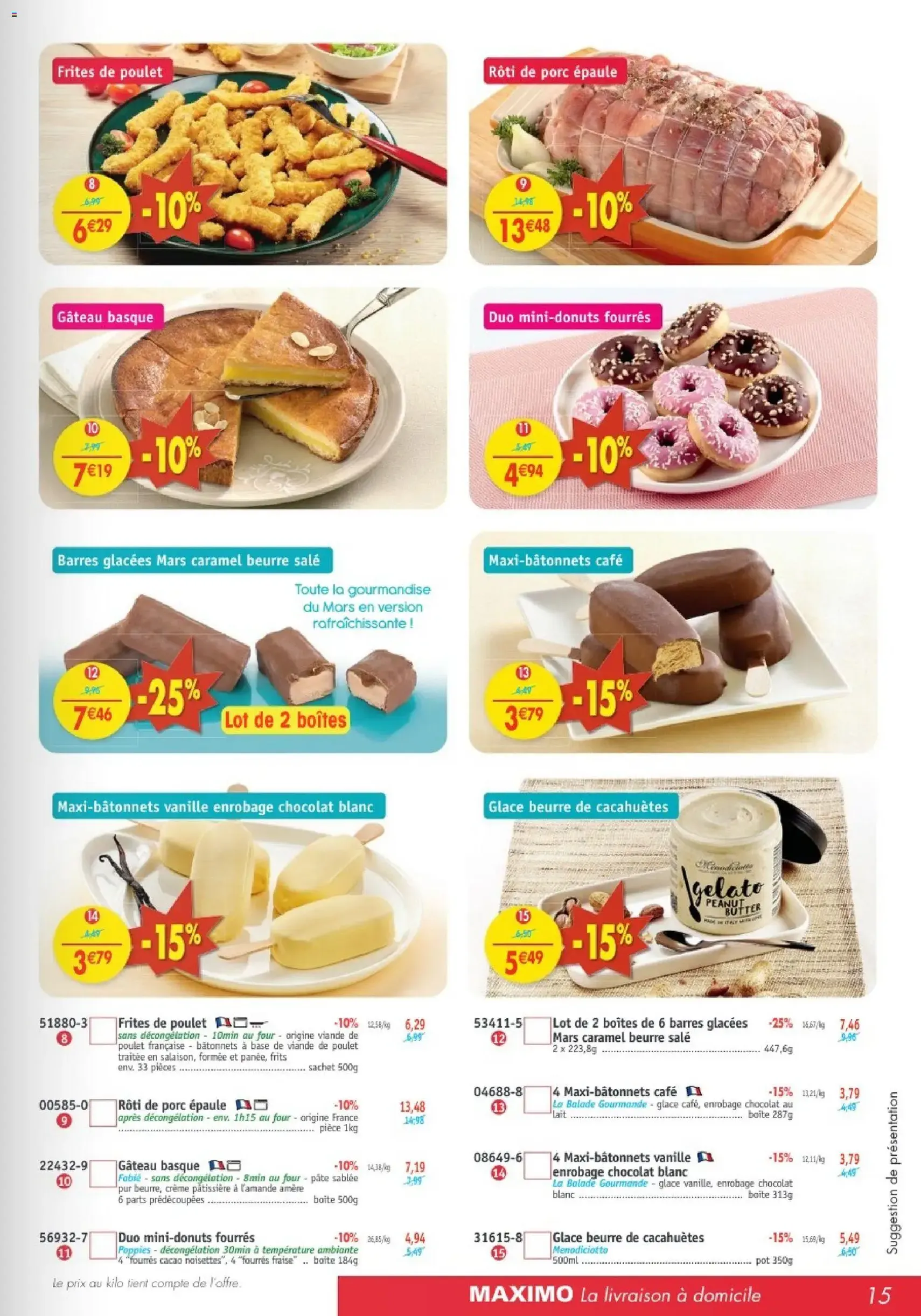 Maximo catalogue - brochure valable à partir du 22/06/2026, page 15 sur 64