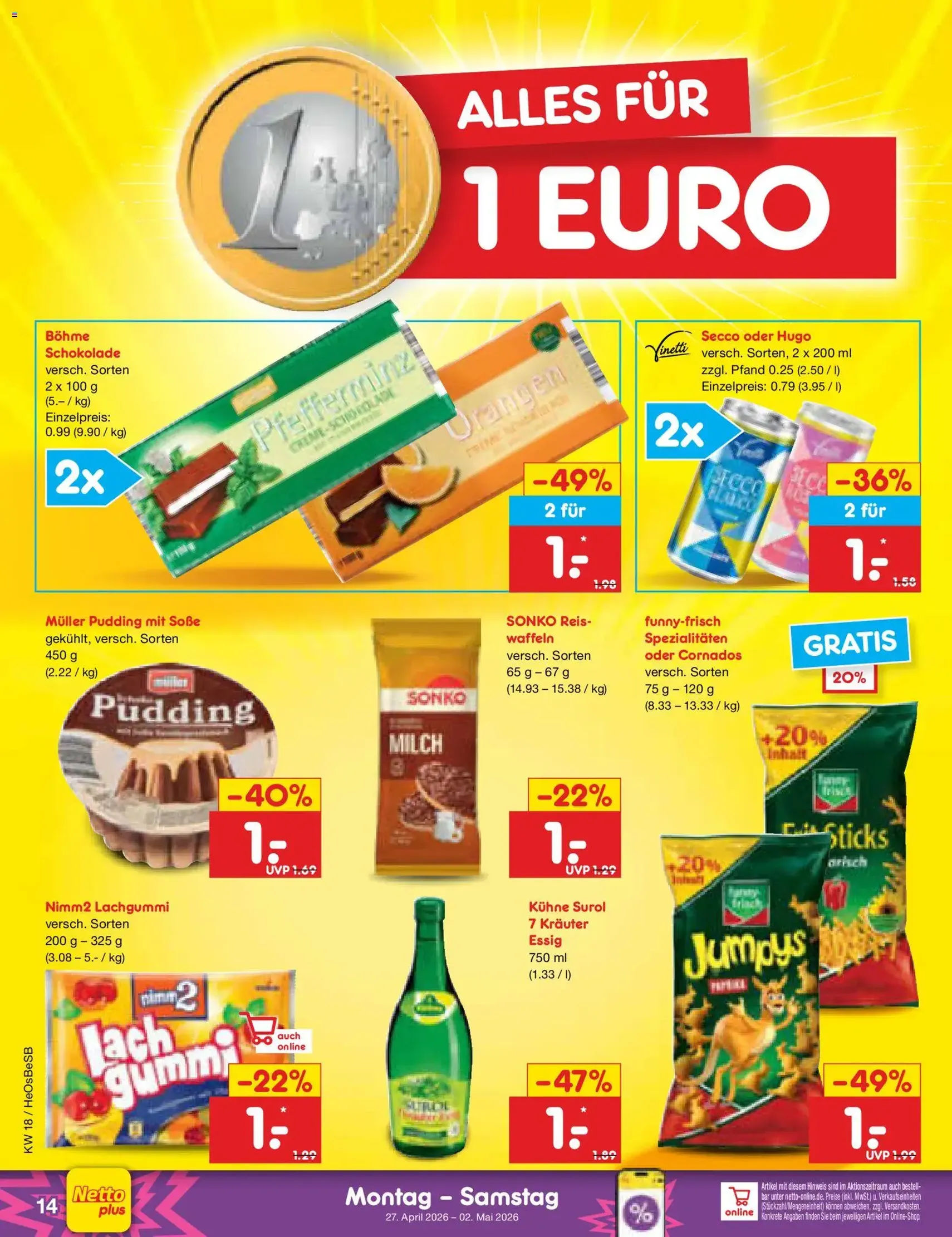 Netto Marken-Discount Prospekt - Gültiger Prospekt ab 27.04.2026, Seite 16 von insgesamt 62