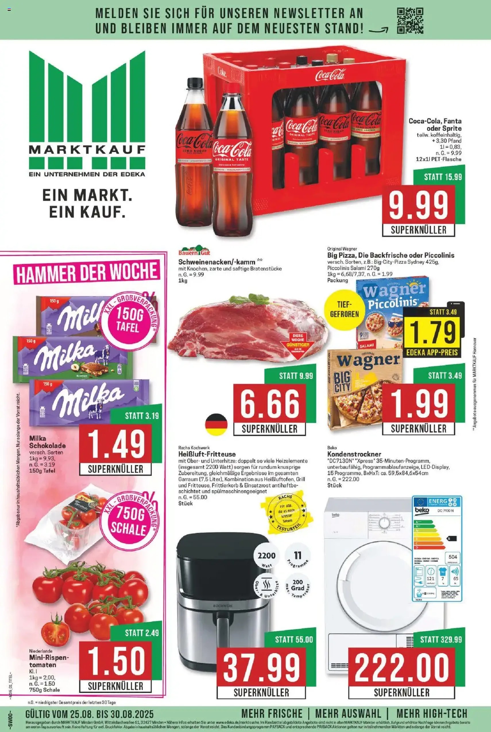 Marktkauf Prospekt - Gültiger Prospekt ab 25.08.2025, Seite 1 von insgesamt 28 Marktkauf Prospekt - Gültiger Prospekt ab 25.08.2025, Seite 1 von insgesamt 28