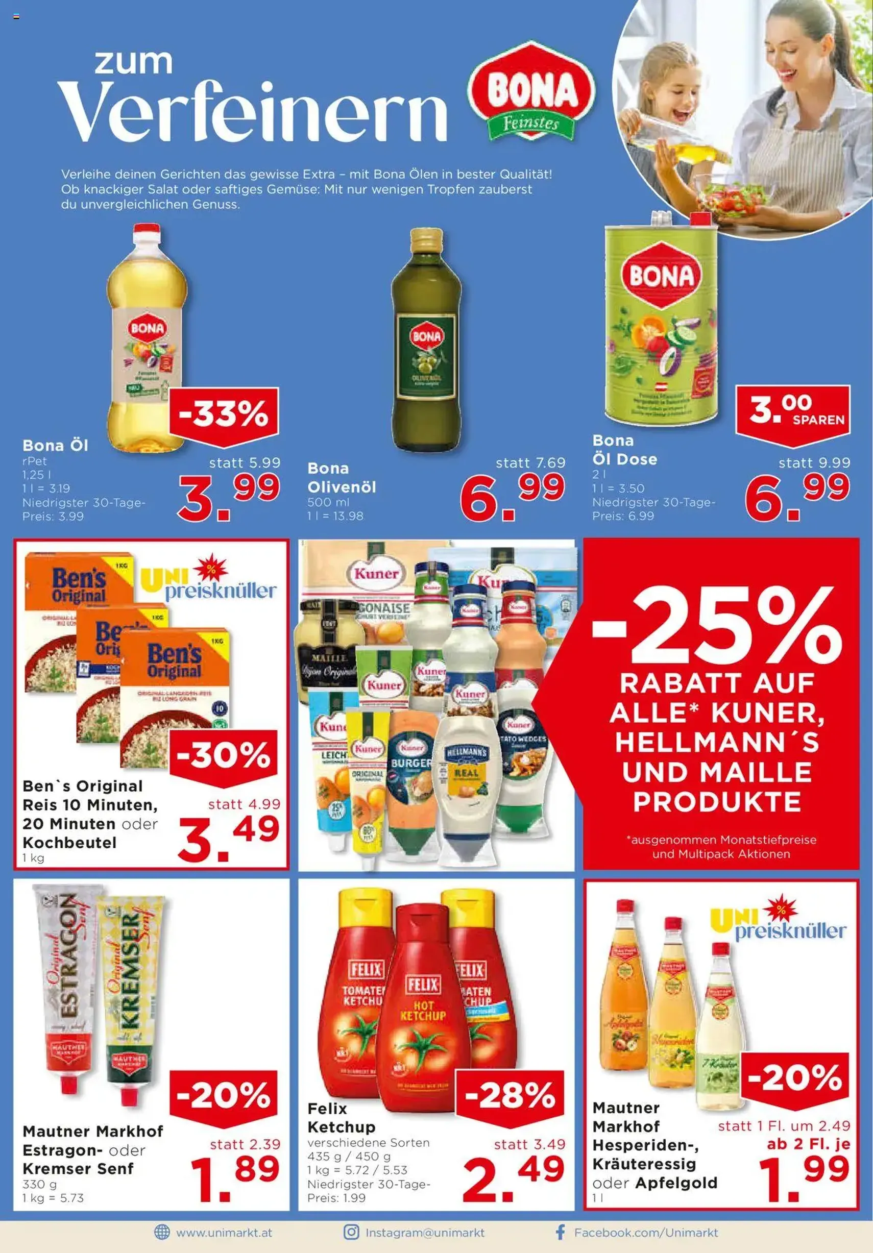 Unimarkt Flugblatt - Gültiger Prospekt ab 20.08.2025, Seite 12 von insgesamt 16 Unimarkt Flugblatt - Gültiger Prospekt ab 20.08.2025, Seite 12 von insgesamt 16
