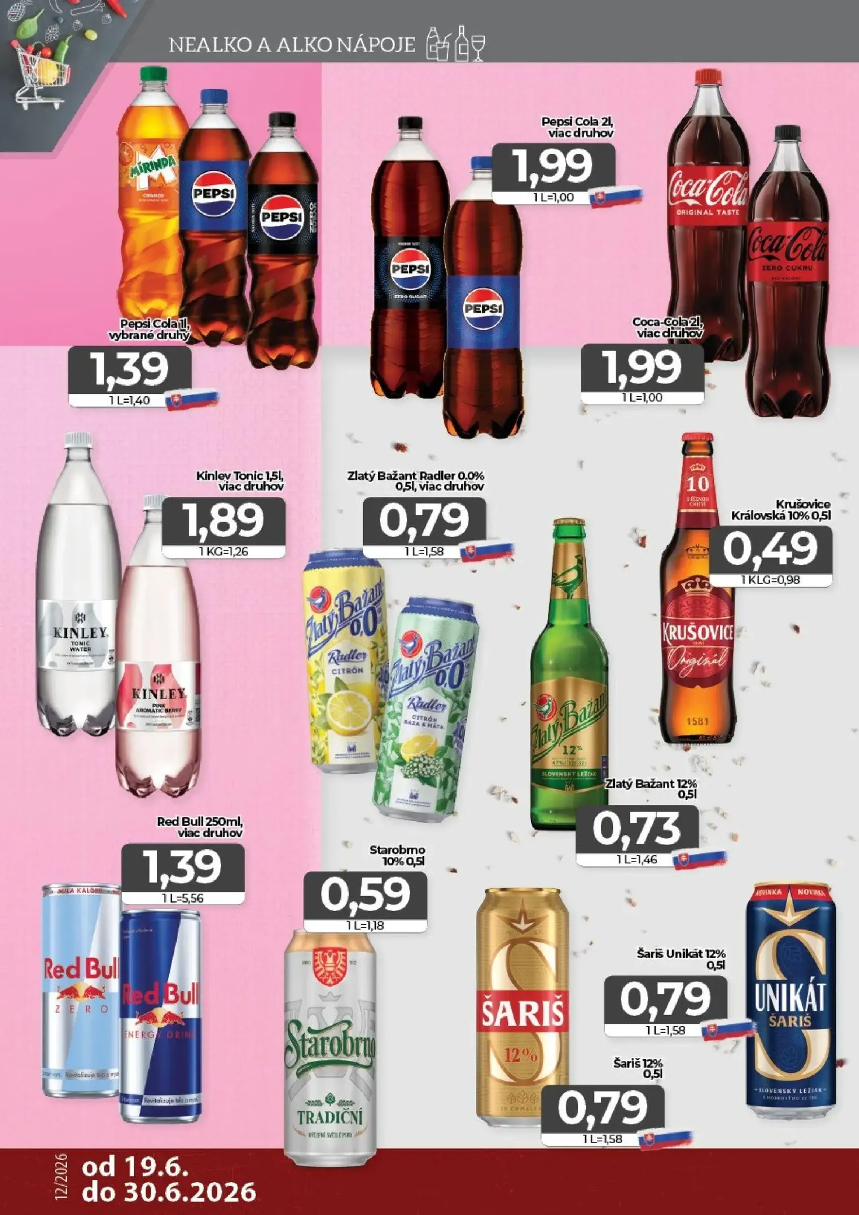 CBA Komfos leták - platný leták od 19.06.2026 strana 12 z 16