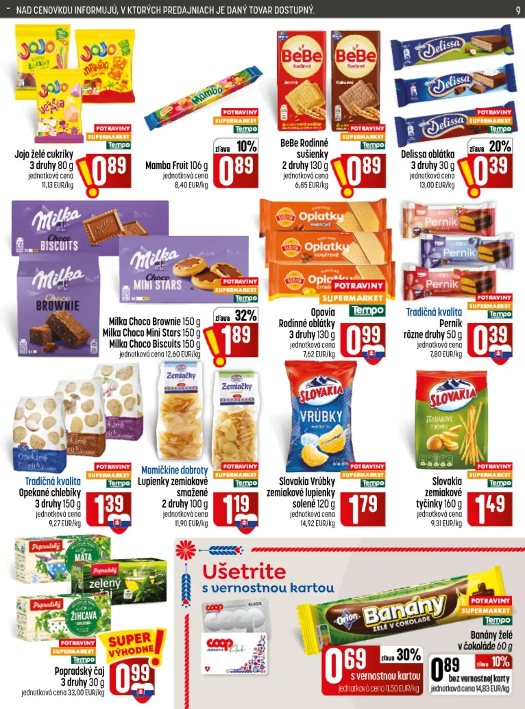 COOP Jednota leták - platný leták od 17.09.2026 strana 9 z 28