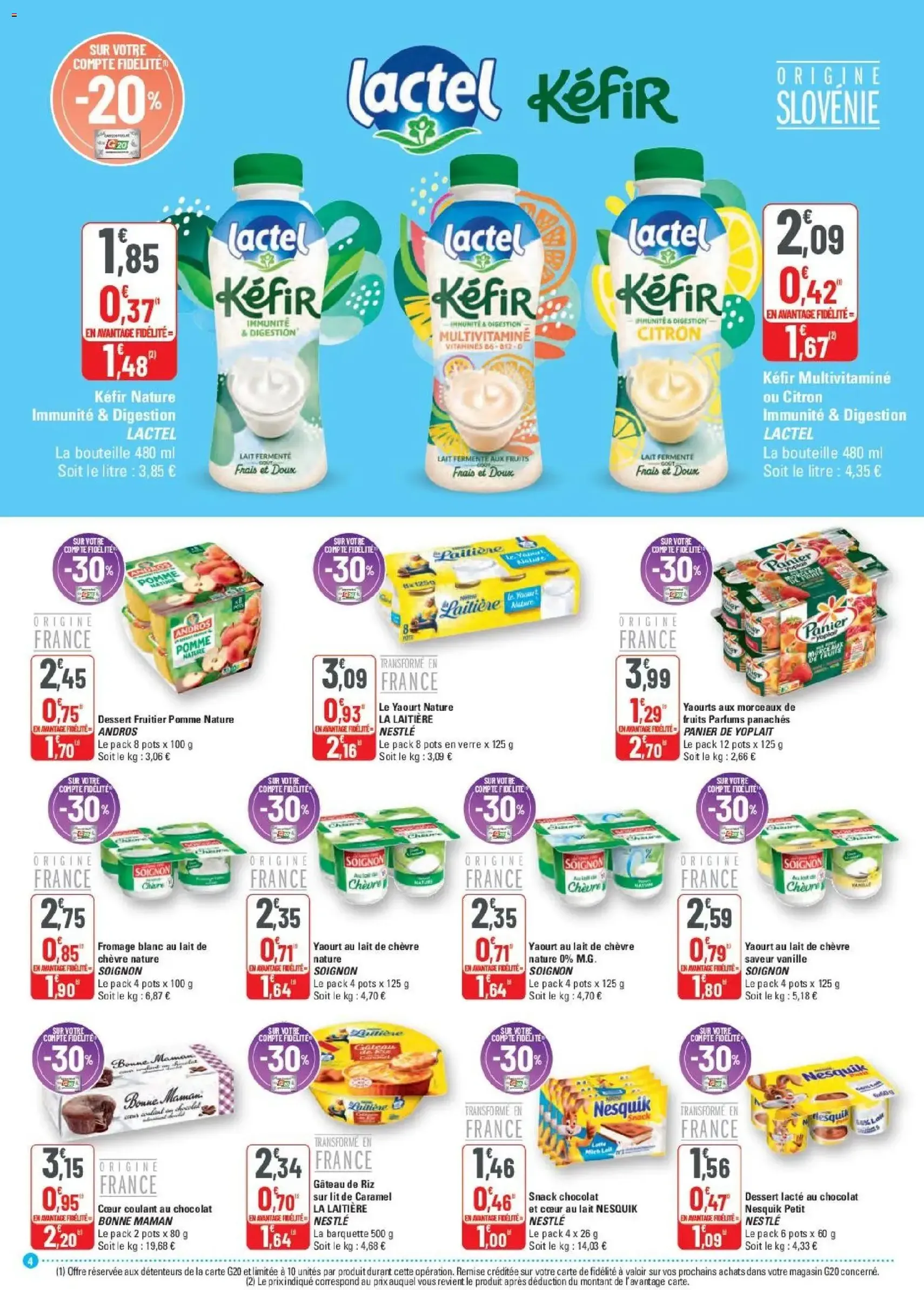 G20 Supermarchés catalogue - brochure valable à partir du 21/10/2026, page 4 sur 20