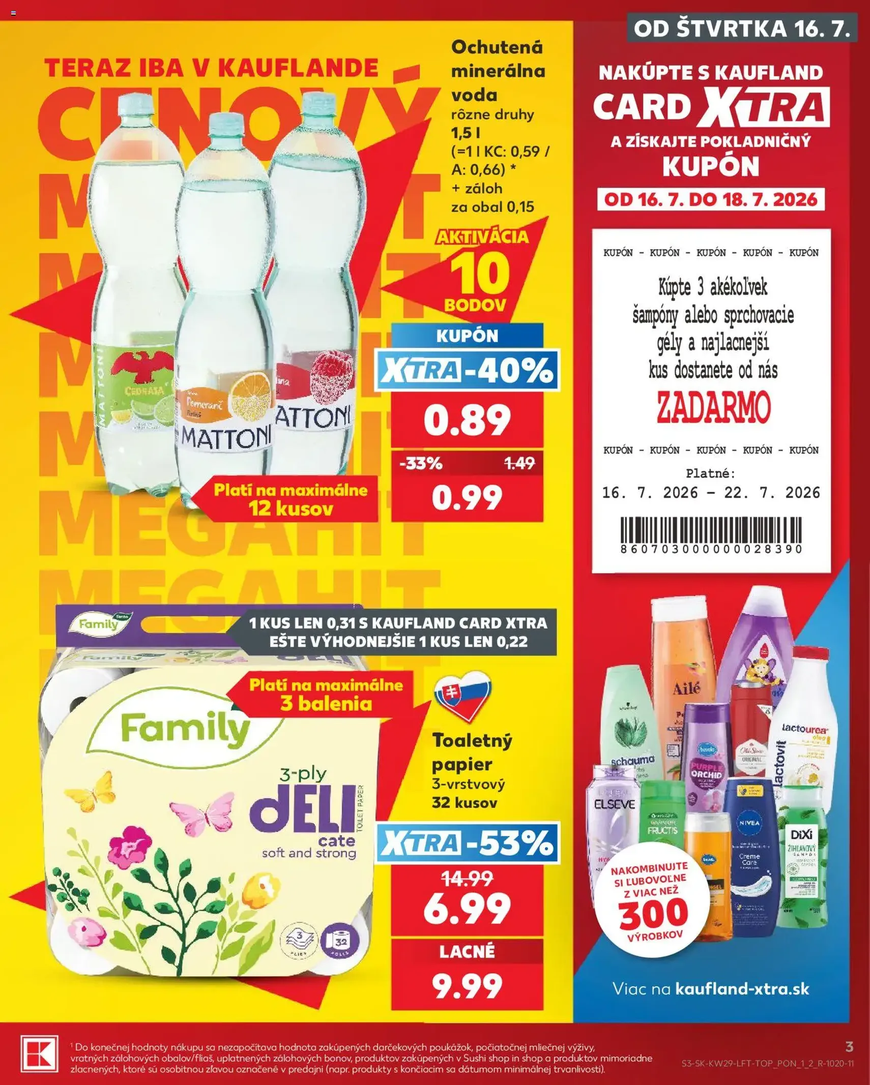 Kaufland SK akciós újság - 2026.07.16. érvényes szórólap 3 oldal 86 oldalból