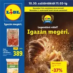 Lidl Akciós újság - szórólap előnézete érvényes 2025.10.30. -tól Lidl Akciós újság - szórólap előnézete érvényes 2025.10.30. -tól