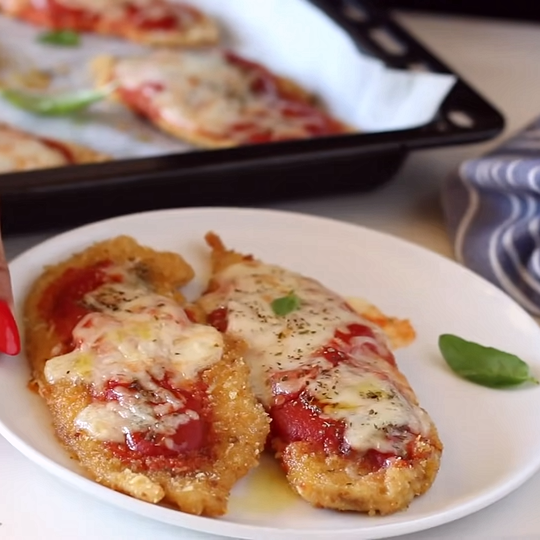 Anteprima ricetta Petto di pollo al forno alla pizzaiola