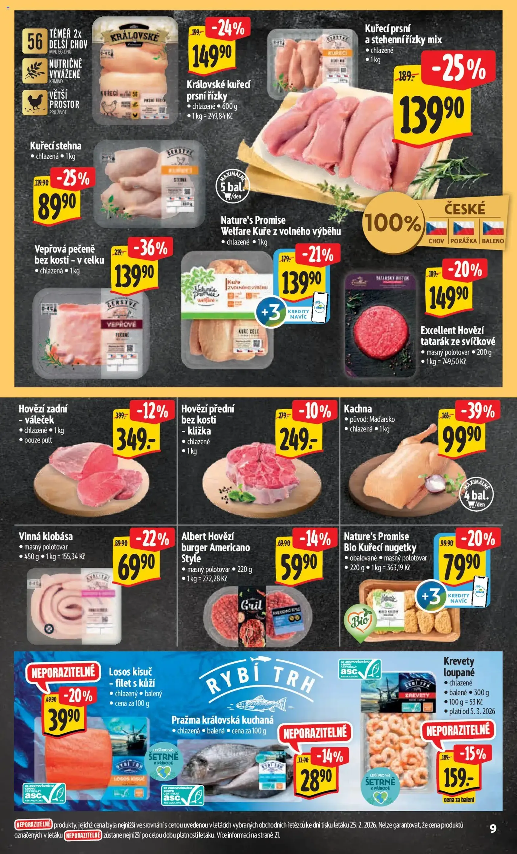 Albert leták - Hypermarket - platný leták od 04.03.2026 strana 17 z 56