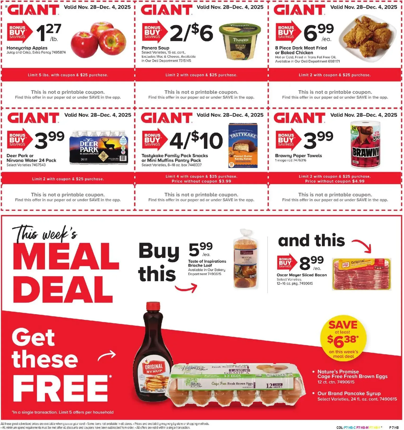 Giant Weekly Ad - valid flyer from 11/28/2025, page 5 of 22