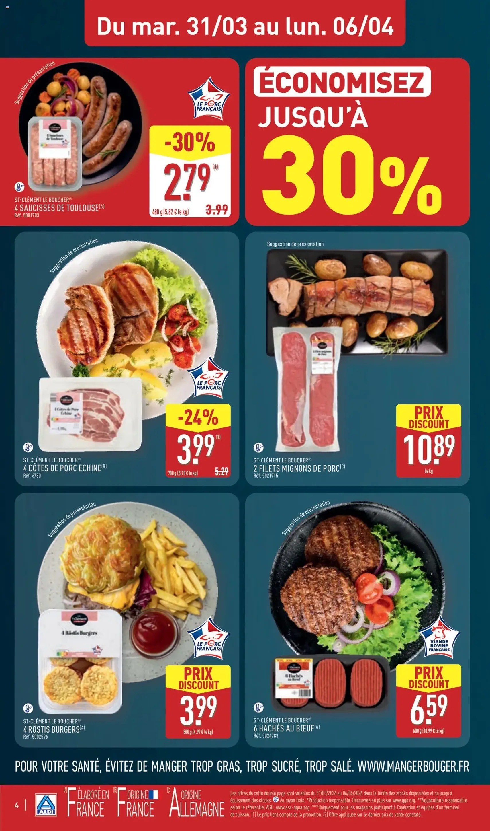 Aldi - Catalogue de la semaine 14 - brochure valable à partir du 31/03/2026, page 8 sur 54