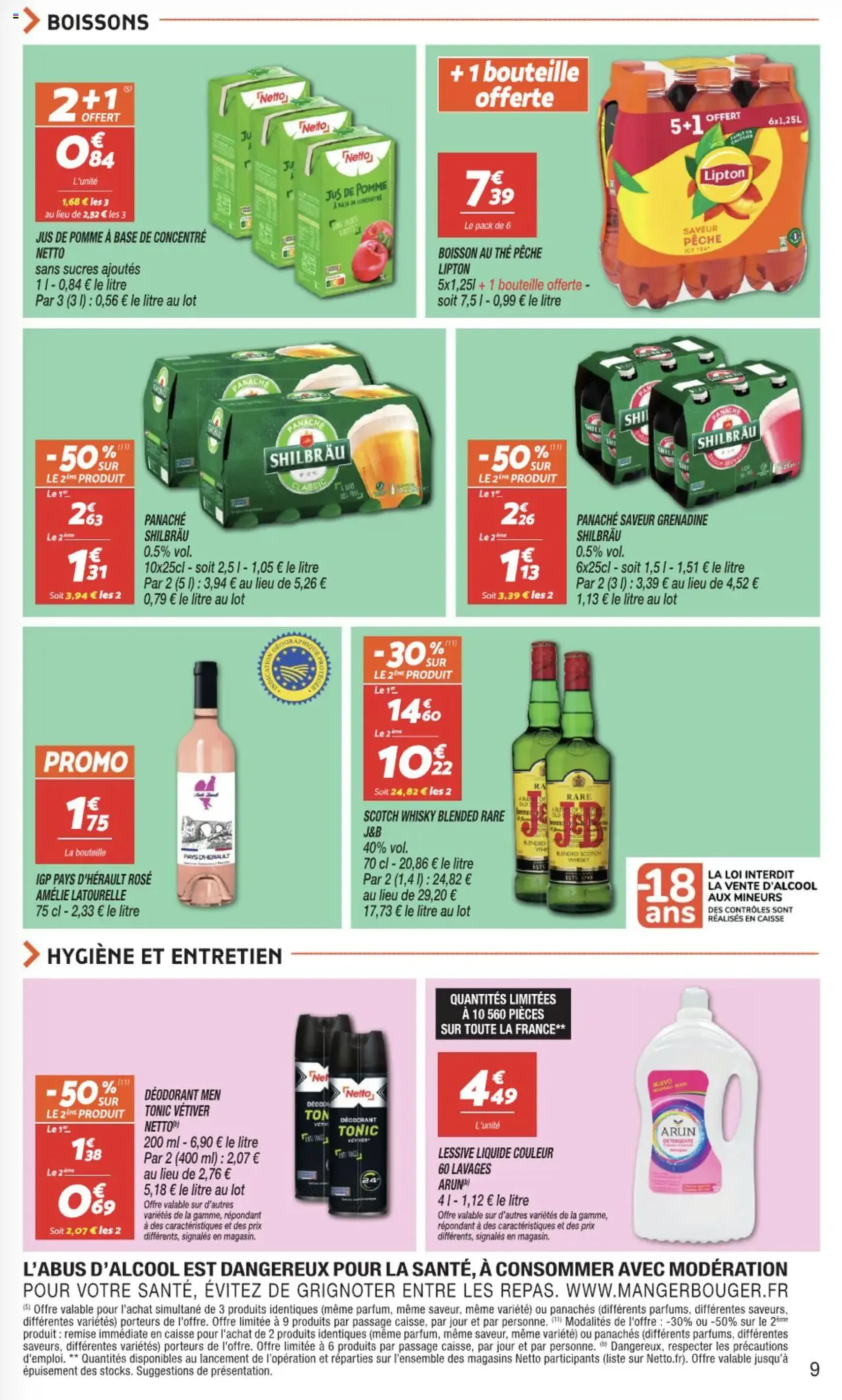 Netto catalogue - brochure valable à partir du 19/08/2025, page 9 sur 12 Netto catalogue - brochure valable à partir du 19/08/2025, page 9 sur 12