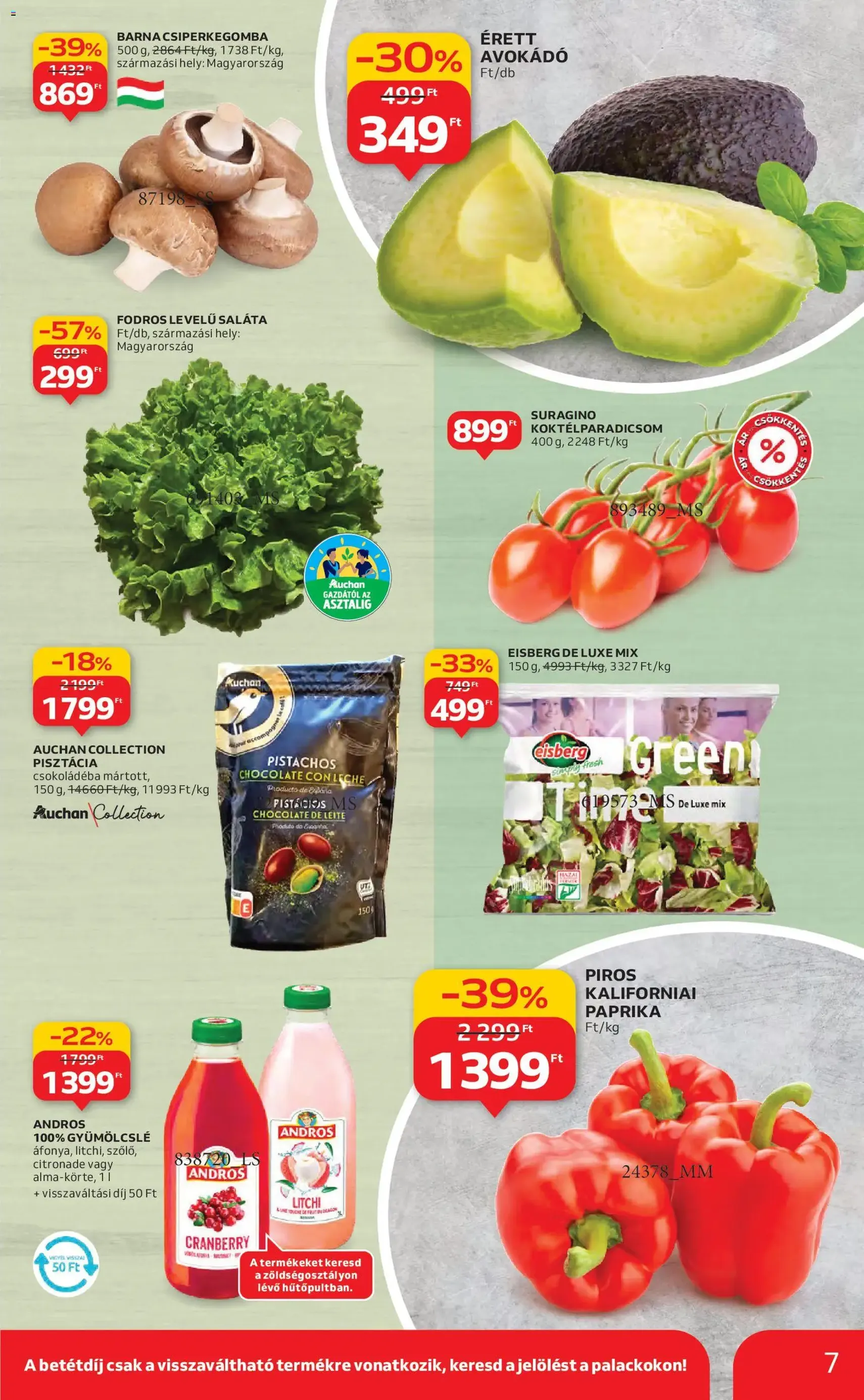 Auchan Akciós újság - 2025.12.11. érvényes szórólap 7 oldal 76 oldalból