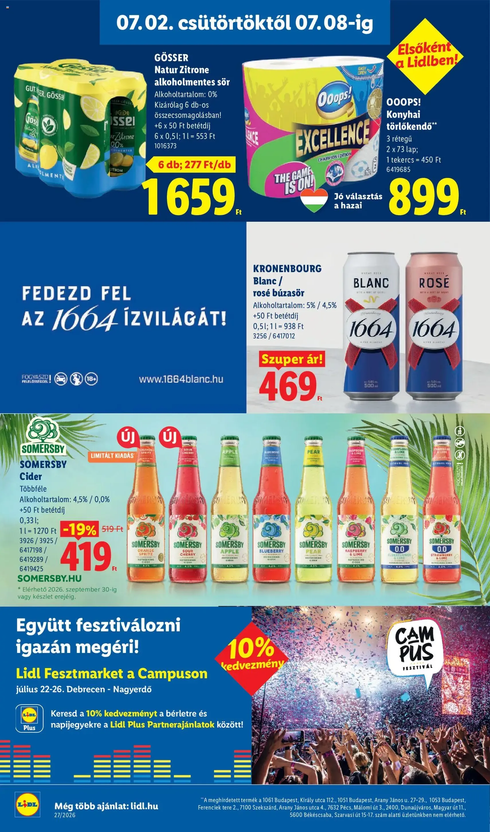 Lidl akciós újság - 2026.07.02. érvényes szórólap 18 oldal 86 oldalból