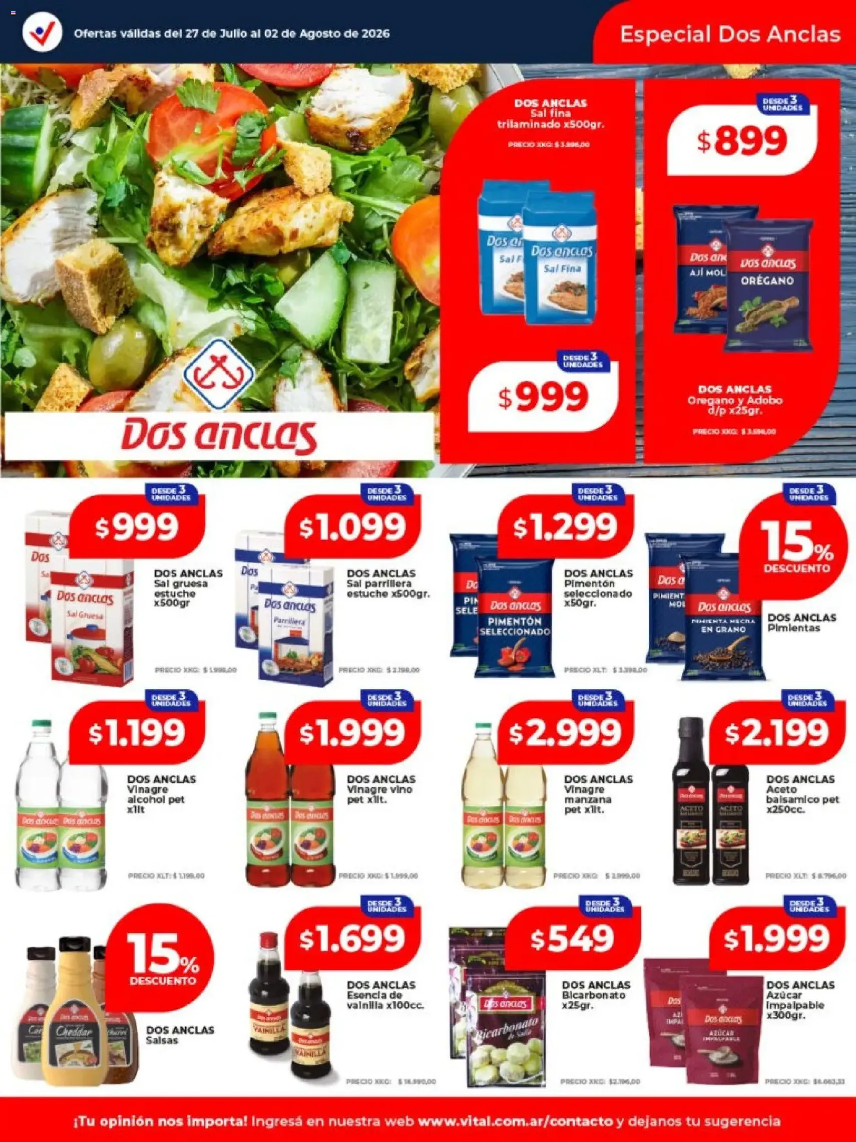 Vital - Ofertas - folleto válido desde 27/07/2026 página 14 de 21