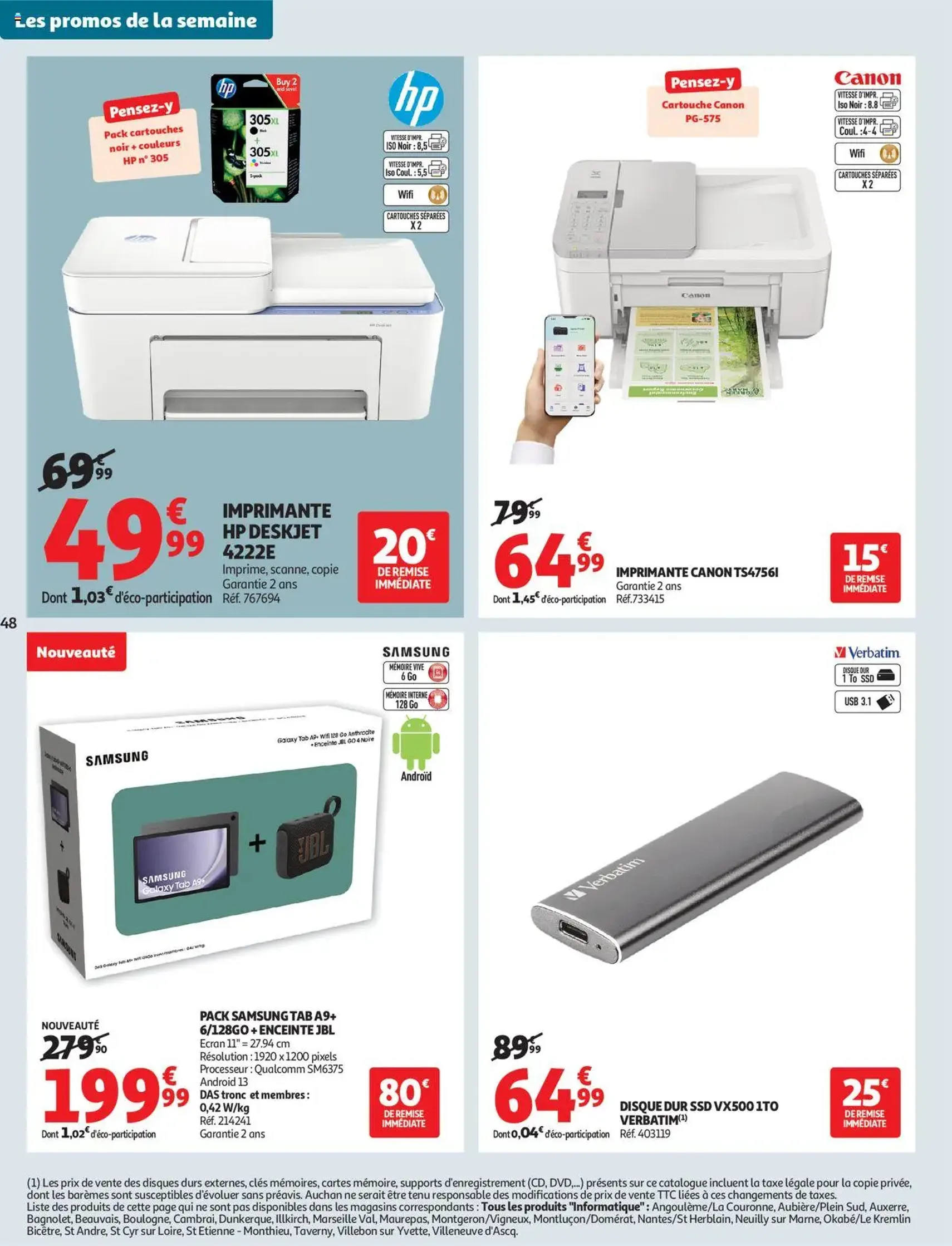 Auchan prospectus - brochure valable à partir du 26/08/2025, page 48 sur 54 Auchan prospectus - brochure valable à partir du 26/08/2025, page 48 sur 54