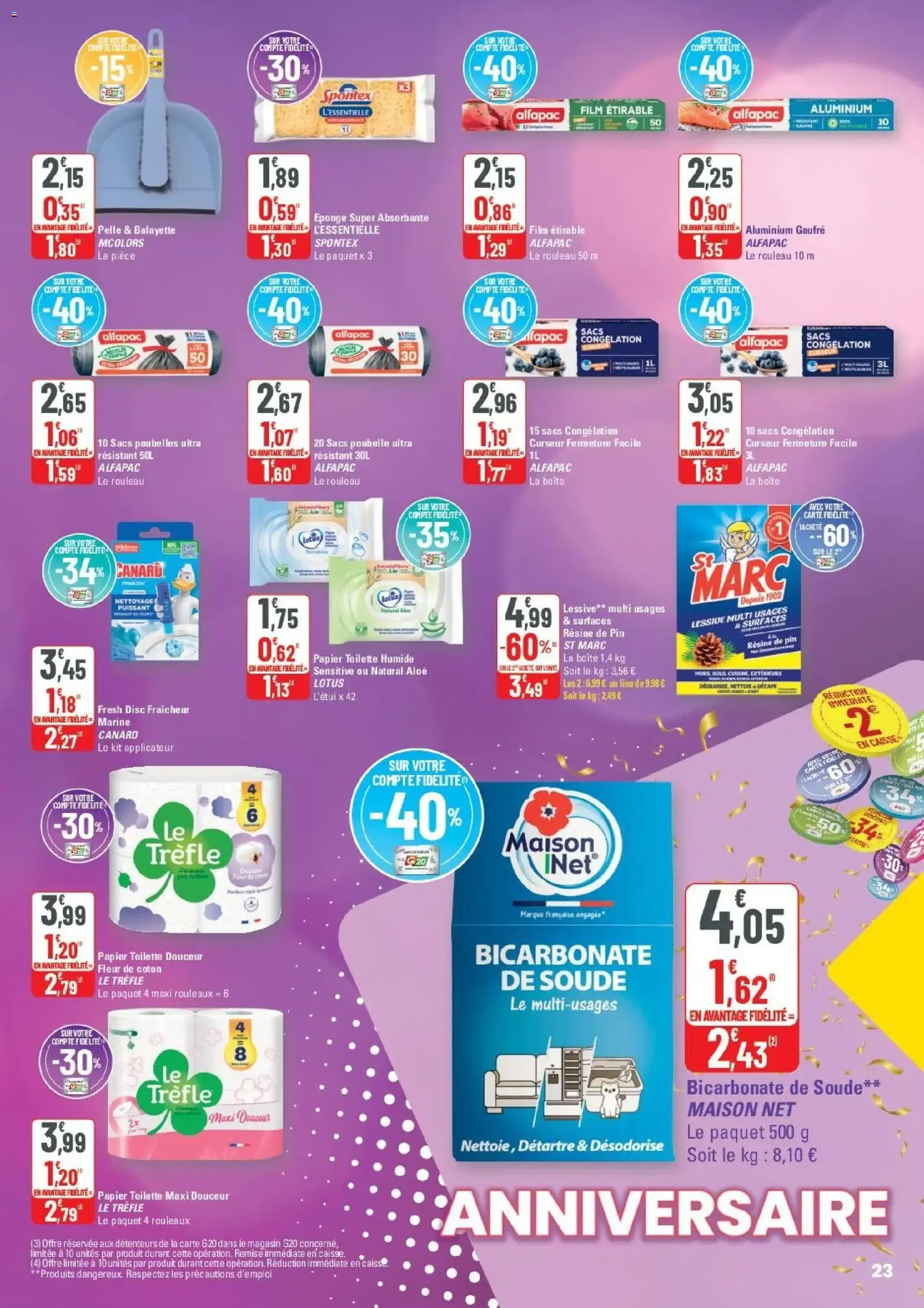 G20 Supermarchés catalogue - brochure valable à partir du 03/06/2026, page 24 sur 25