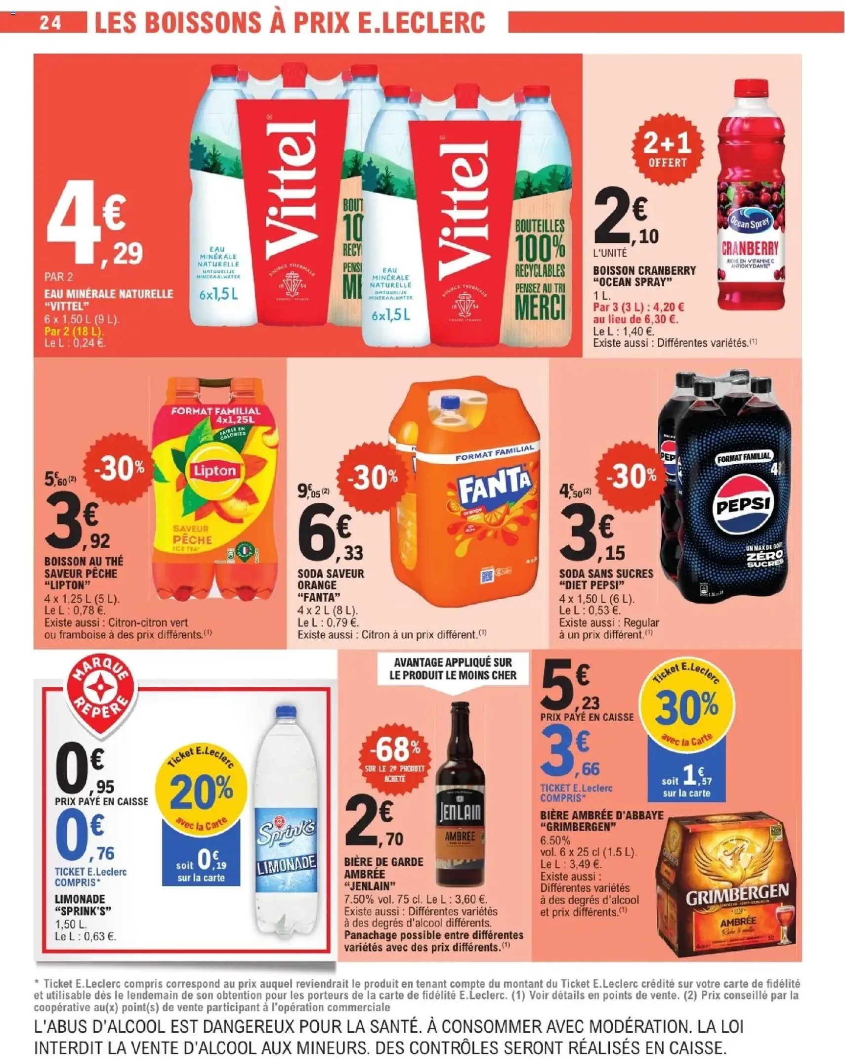 E.Leclerc catalogue semaine 9 - brochure valable à partir du 24/02/2026, page 24 sur 56