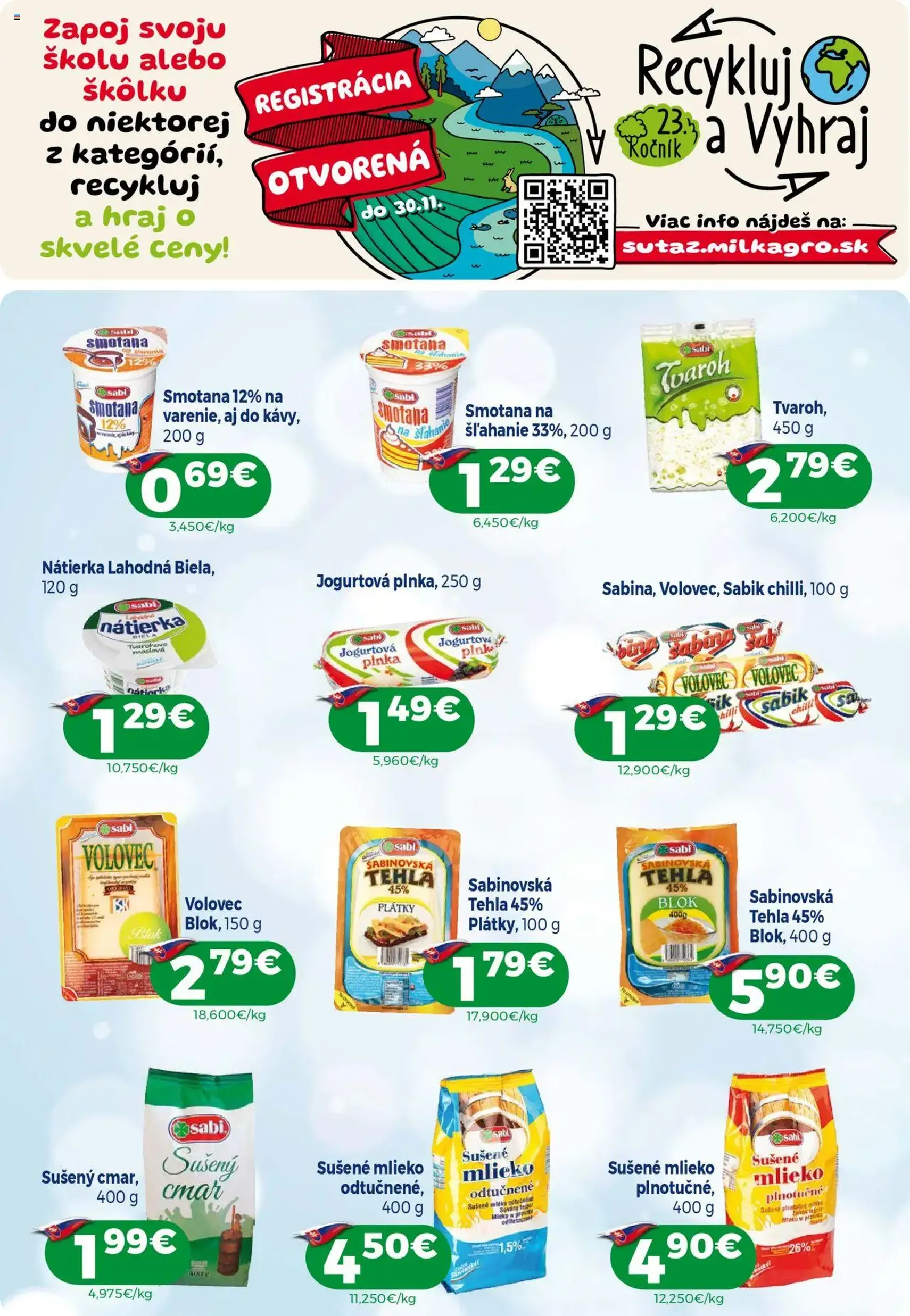 Milk Agro Leták - platný leták od 10.09.2025 strana 4 z 12 Milk Agro Leták - platný leták od 10.09.2025 strana 4 z 12