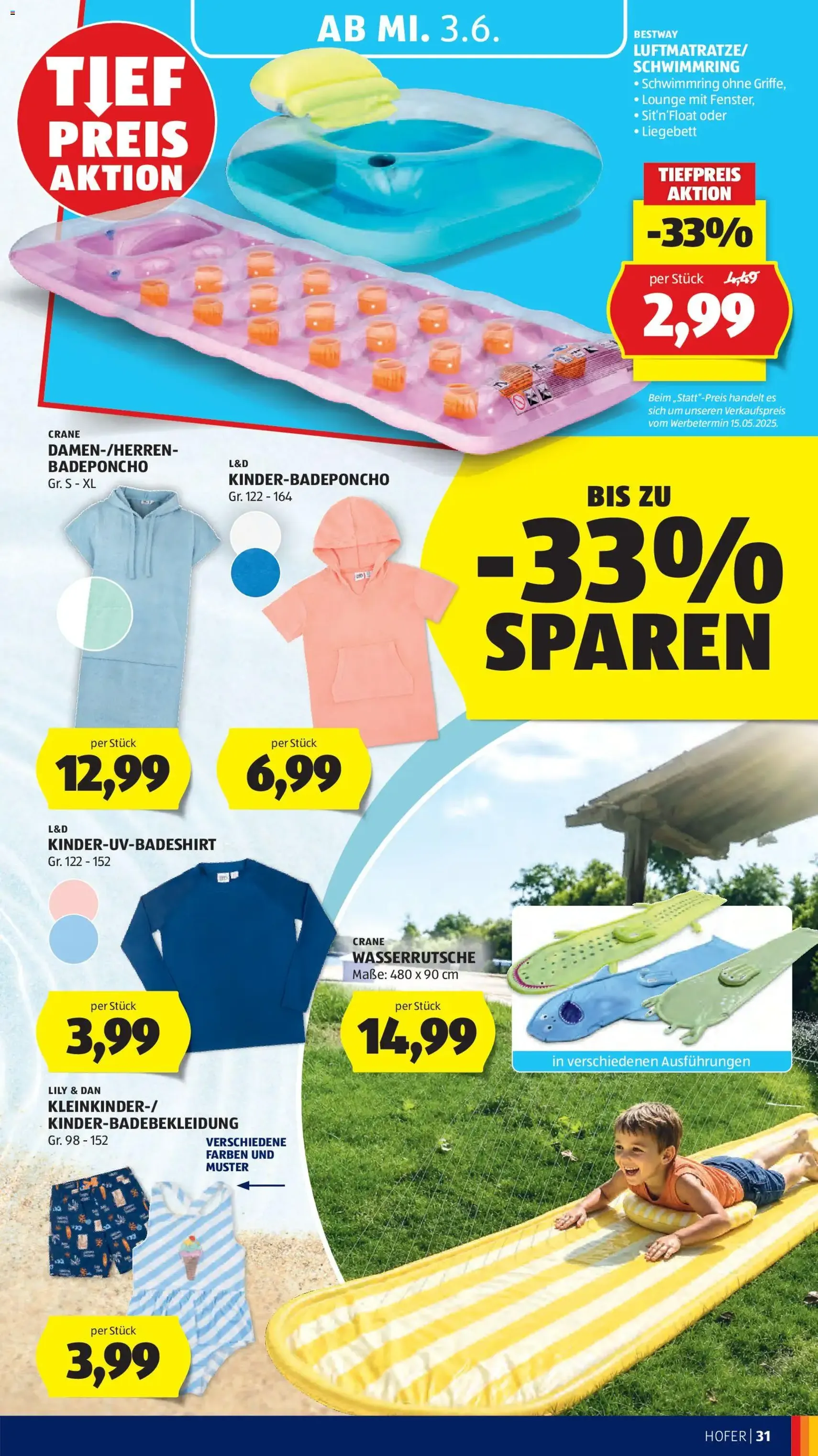 Hofer Flugblatt - Gültiger Prospekt ab 29.05.2026, Seite 37 von insgesamt 43
