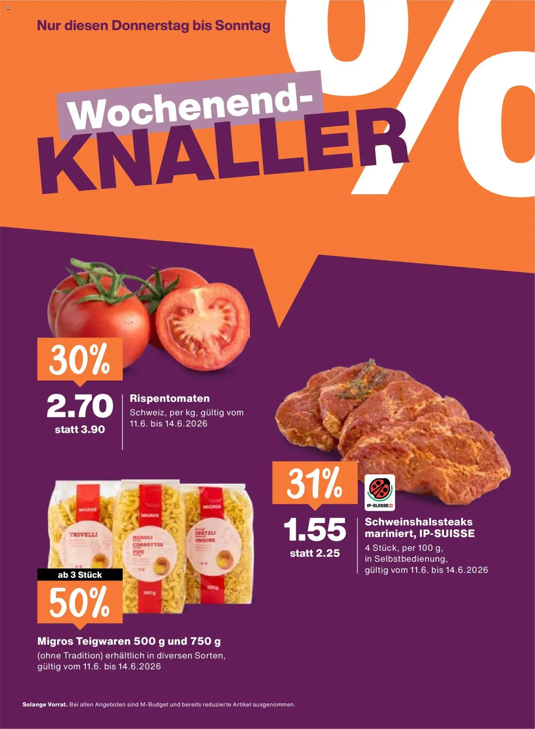 Migros aktionen - Gültiger Prospekt ab 11.06.2026, Seite 24 von insgesamt 24