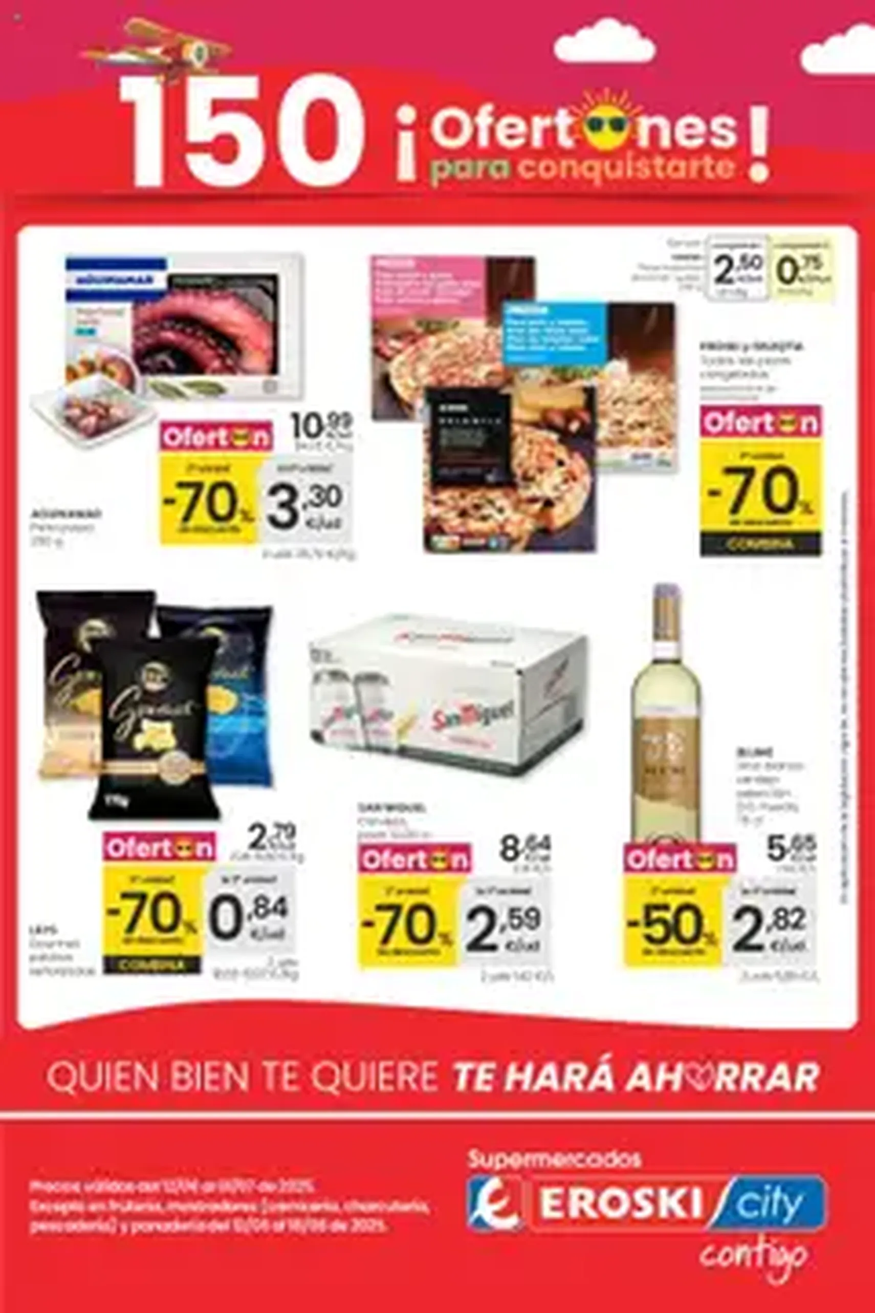Eroski - Para conquistarte Supermercados - folleto válido desde 12/06/2025 página 1 de 1