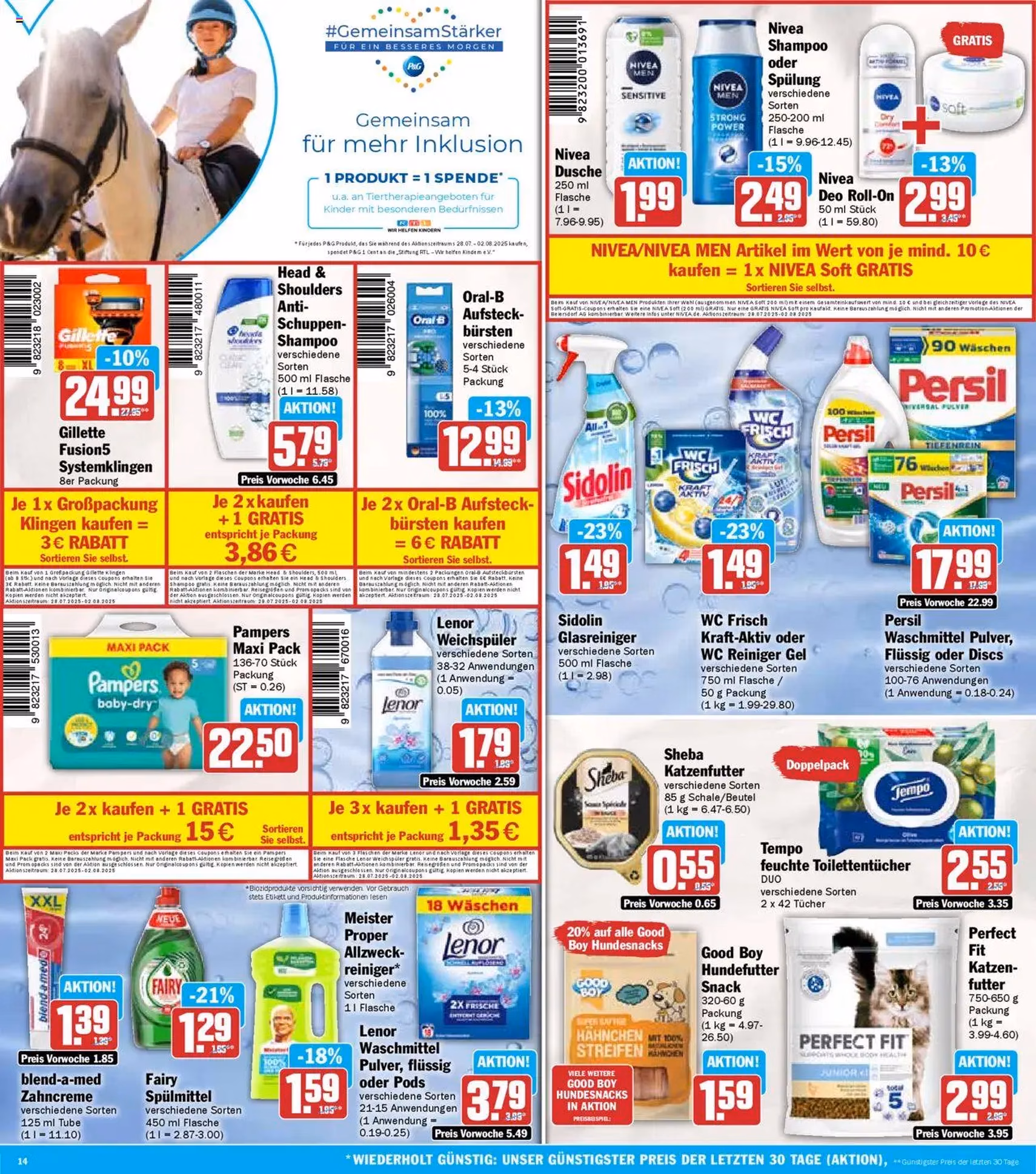 HIT Prospekt - Gültiger Prospekt ab 28.07.2025, Seite 14 von insgesamt 19