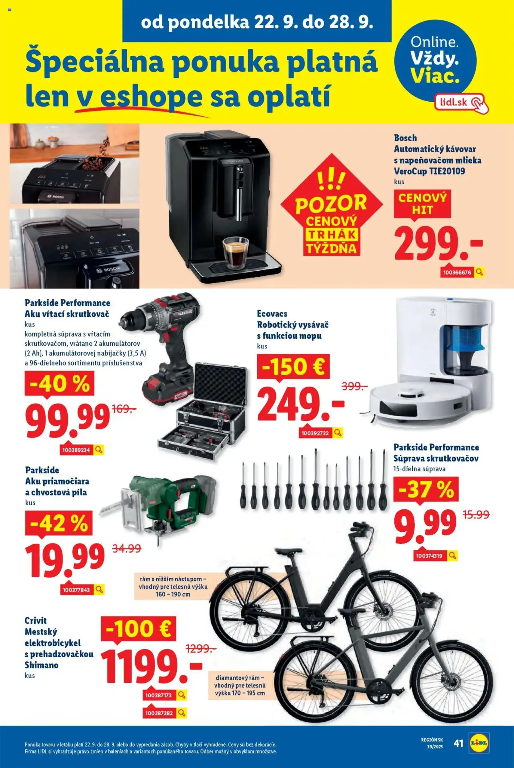 Lidl leták - platný leták od 22.09.2025 strana 65 z 99 Lidl leták - platný leták od 22.09.2025 strana 65 z 99
