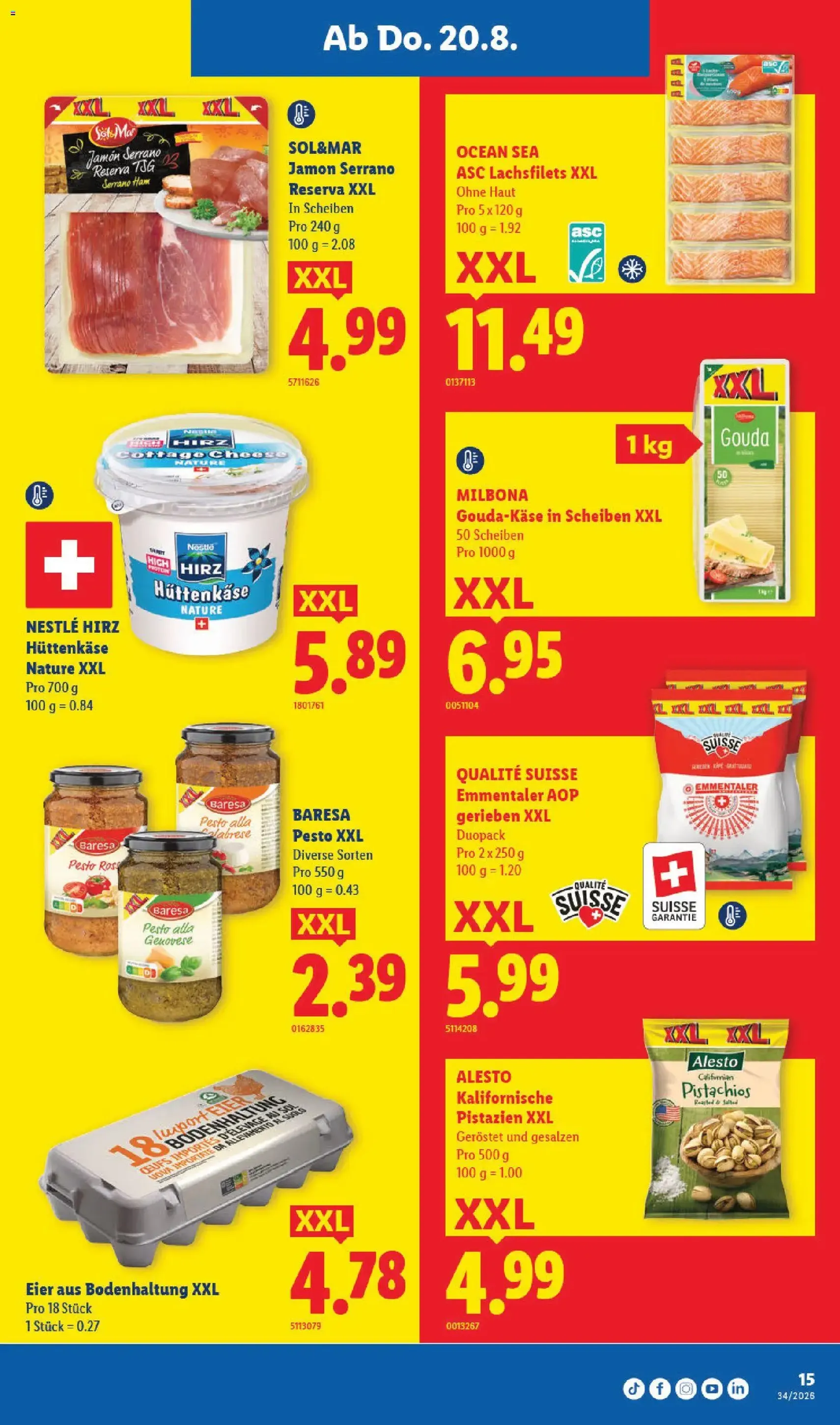 Lidl aktionen - Gültiger Prospekt ab 20.08.2026, Seite 21 von insgesamt 38