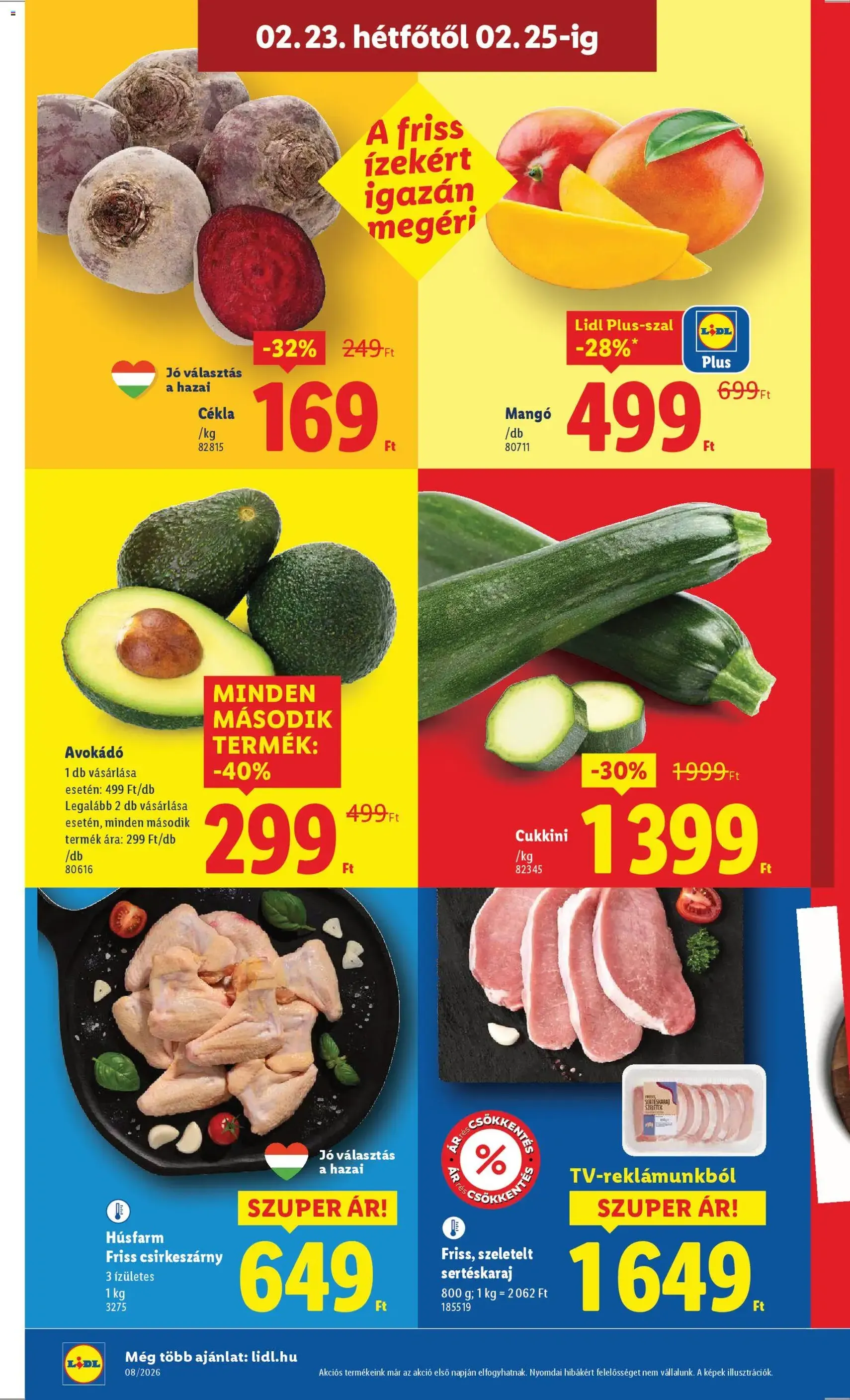 Lidl Akciós újság - 2026.02.19. érvényes szórólap 48 oldal 58 oldalból